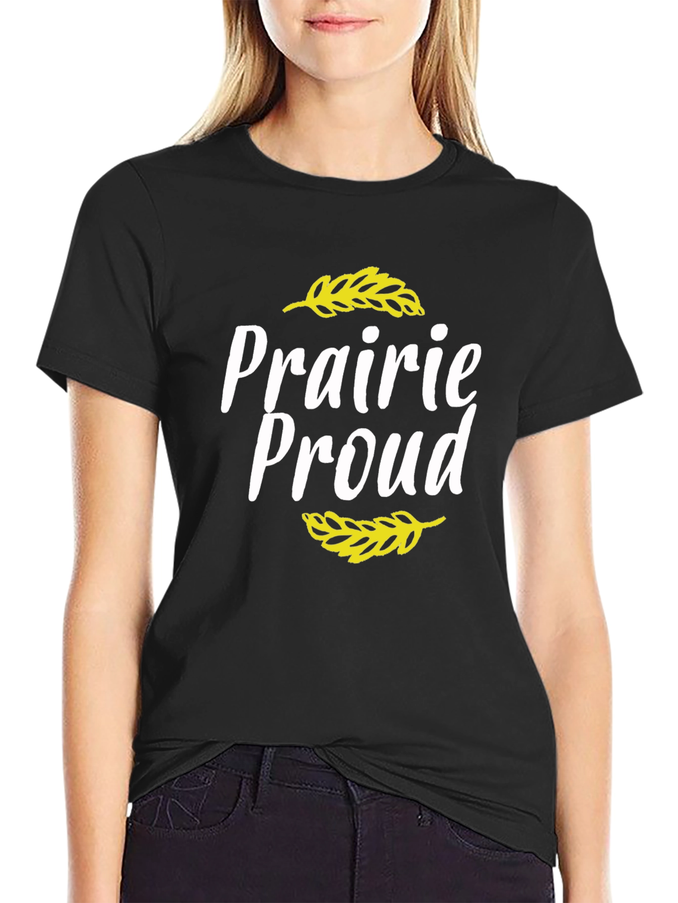 Prairie Proud Graphic Tee - Soft Black T-Shirt