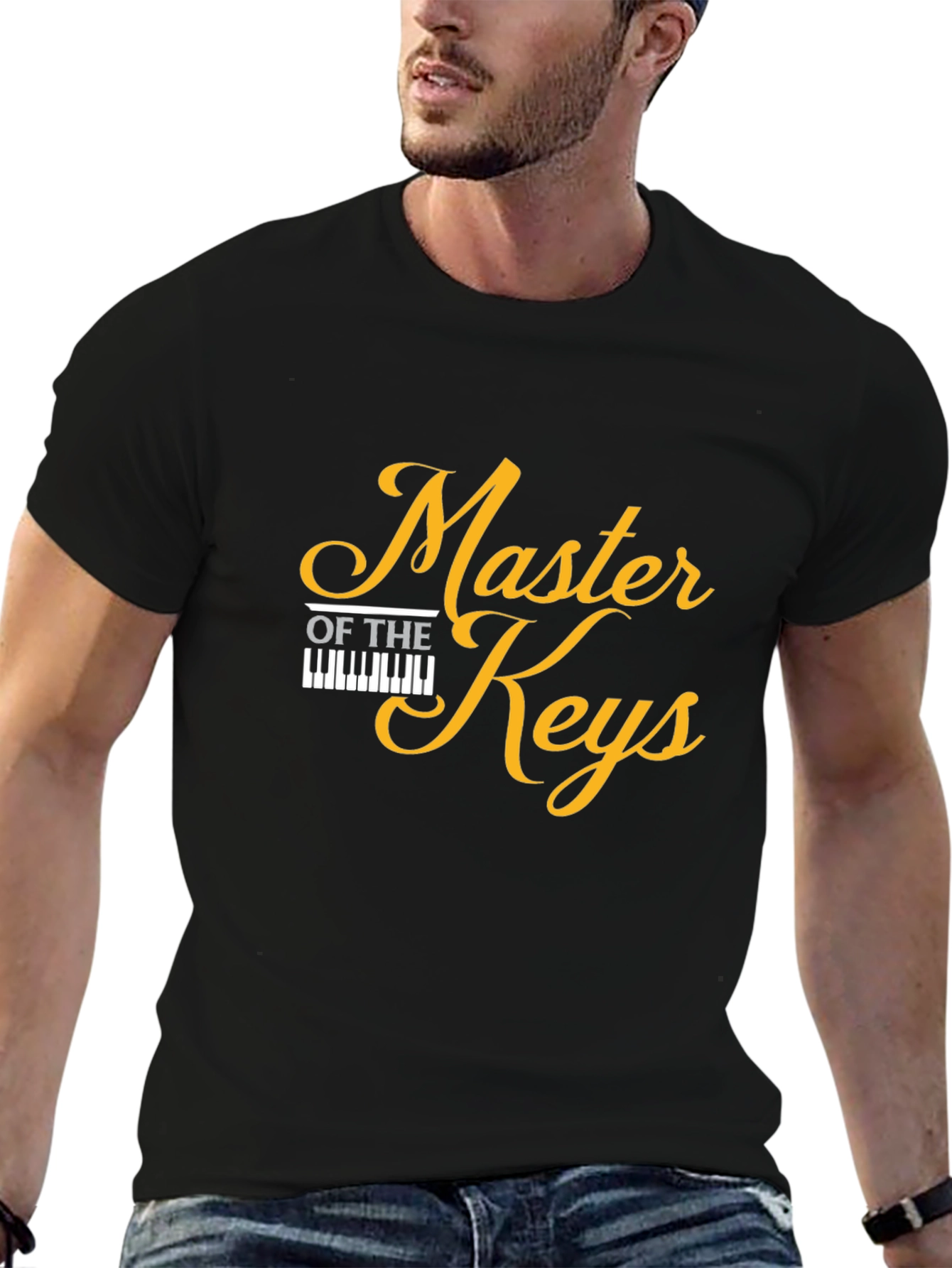 Master of the Keys Black T-Shirt