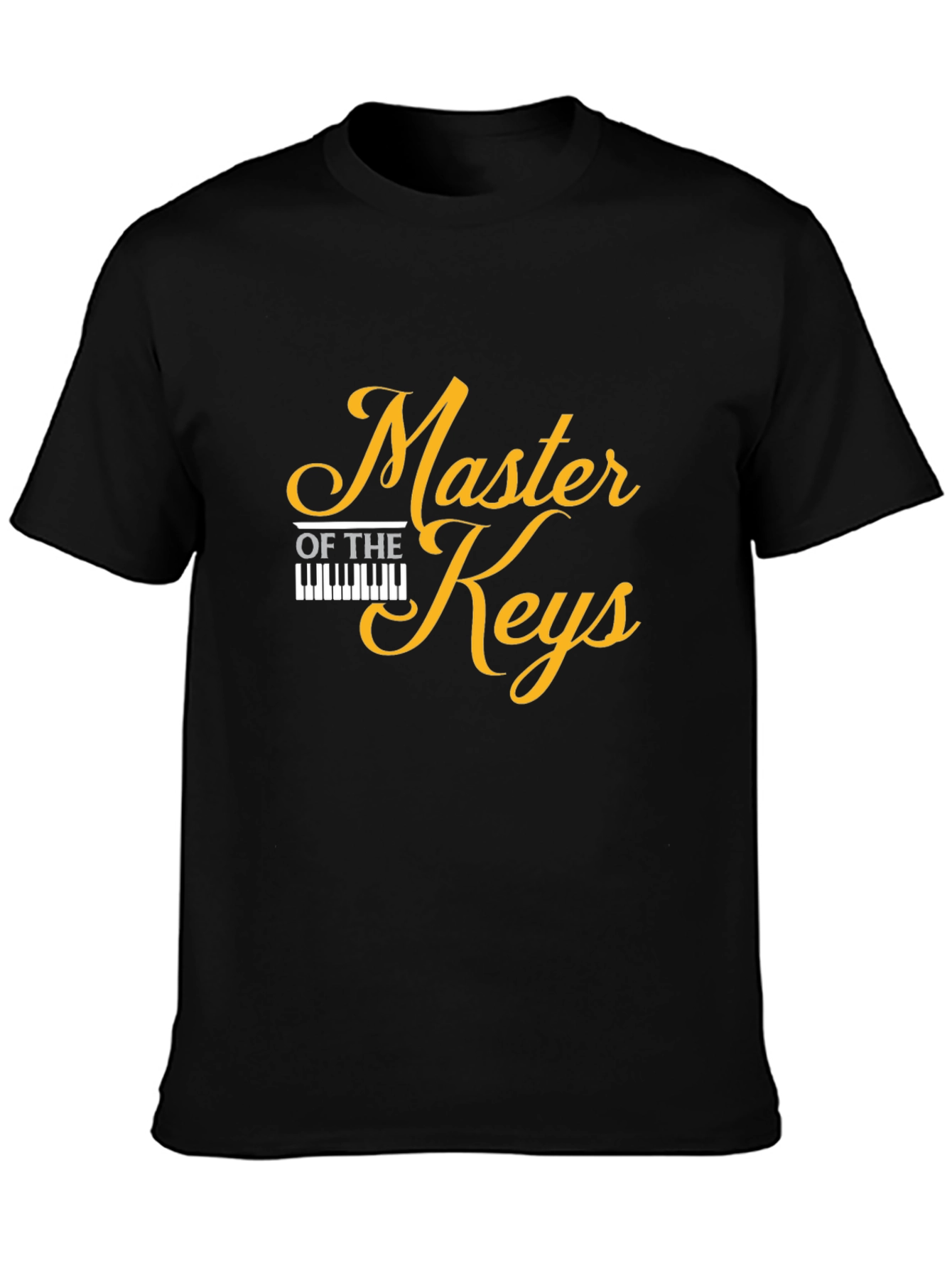 Master of the Keys Black T-Shirt