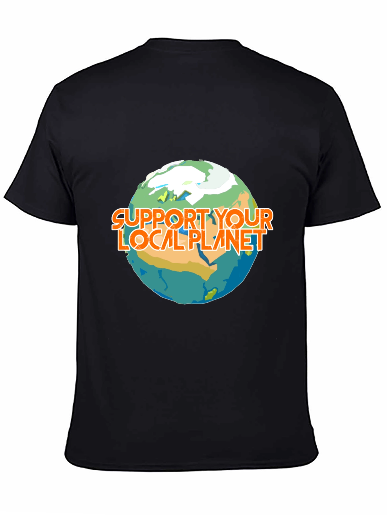 Support Your Local Planet Graphic T-Shirt
