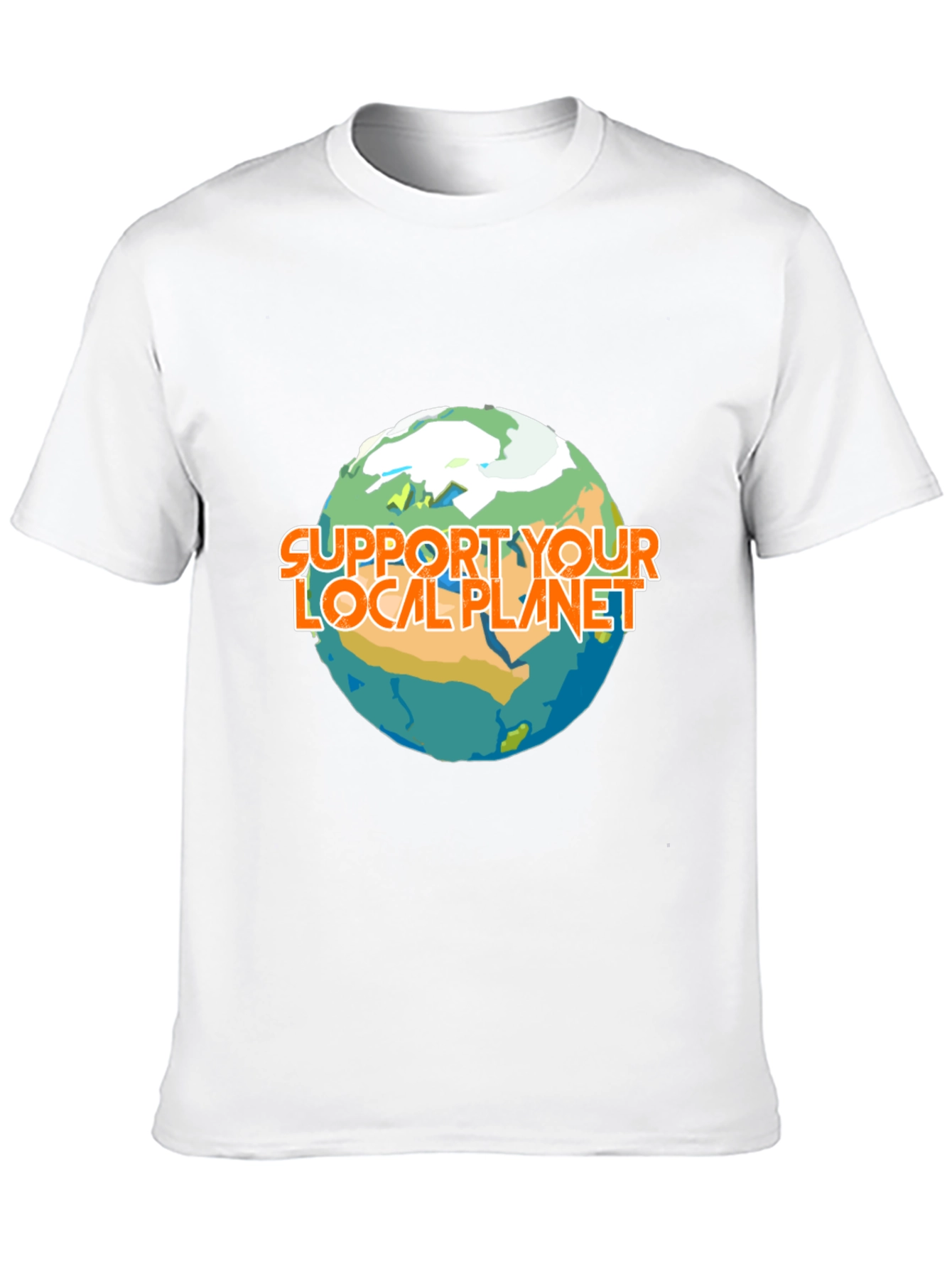 Support Your Local Planet Graphic T-Shirt