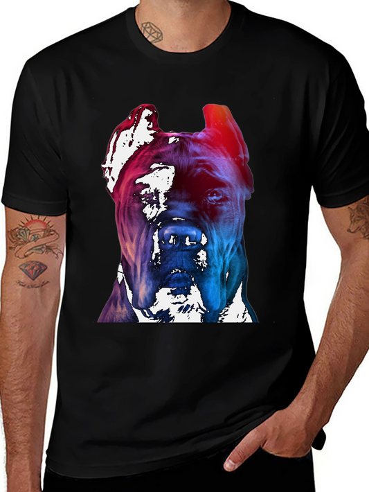 Dog Graphic Tee - Black T-Shirt