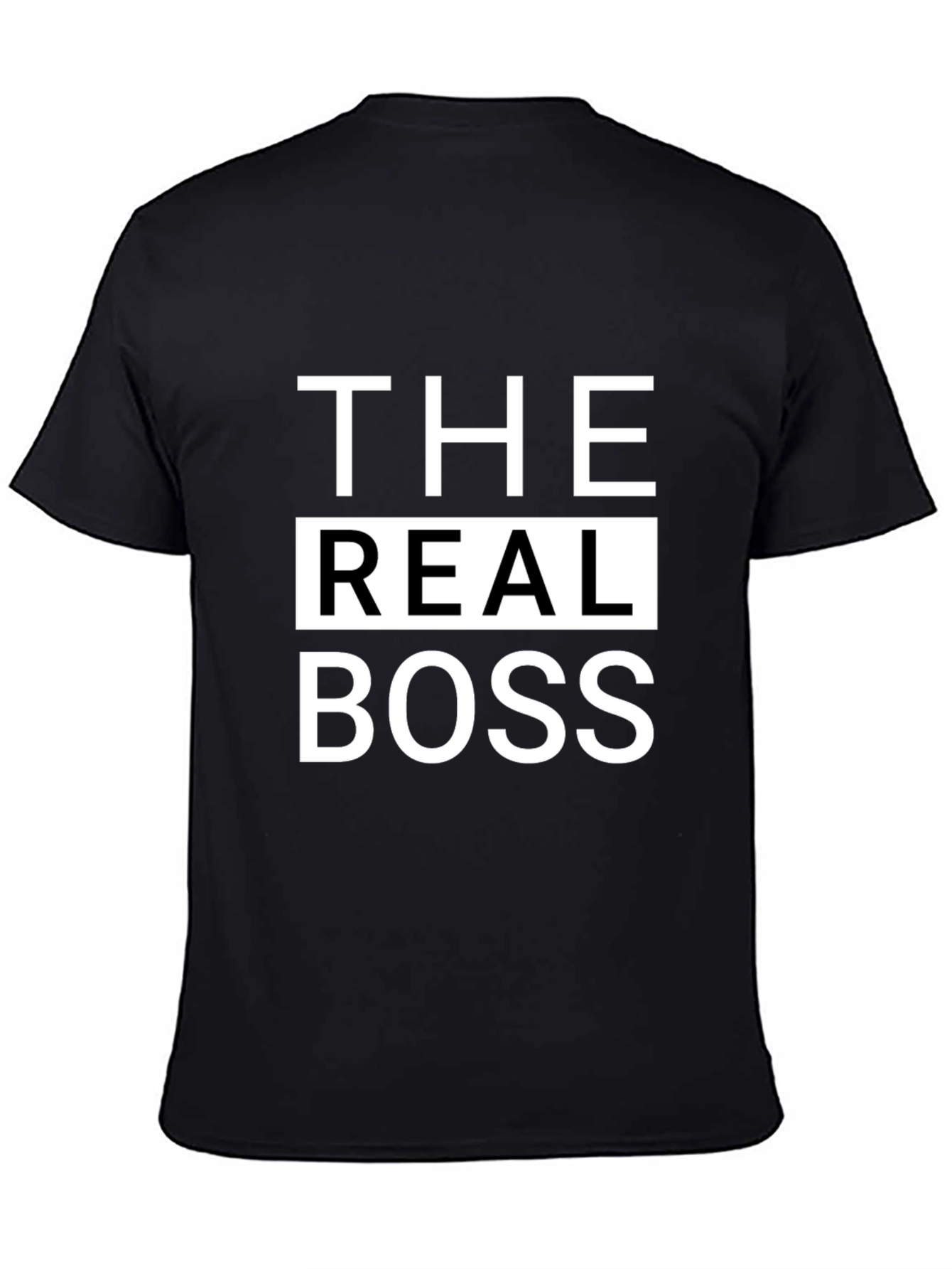 The Real Boss Graphic Tee - Bold Statement T-Shirt
