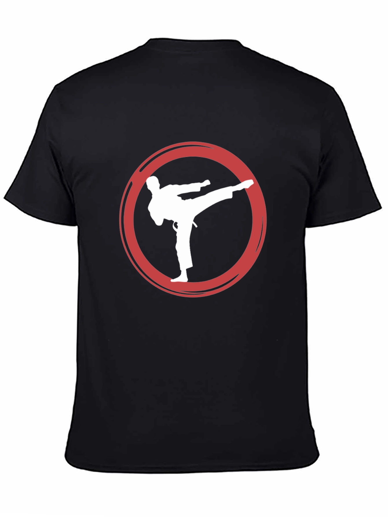 Martial Arts T-Shirt - Karate Kick Design