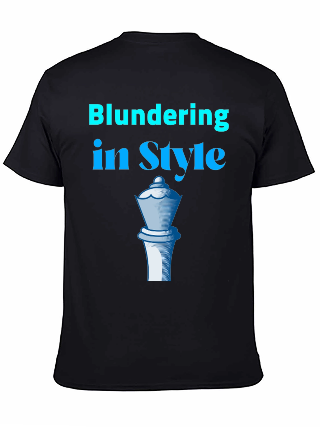 Blundering in Style T-Shirt Chess Queen Tee