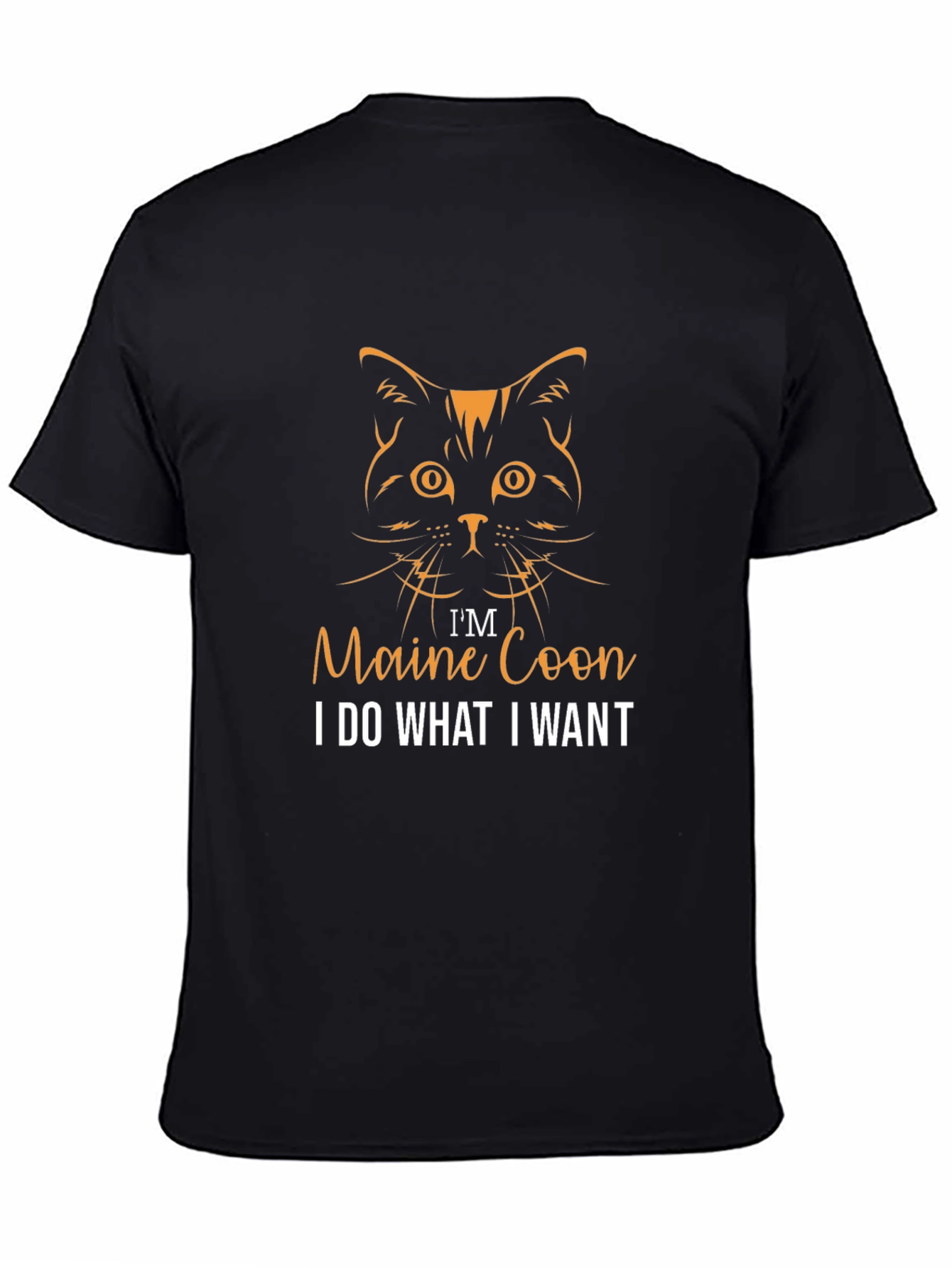 Maine Coon Cat I Do What I Want T-Shirt