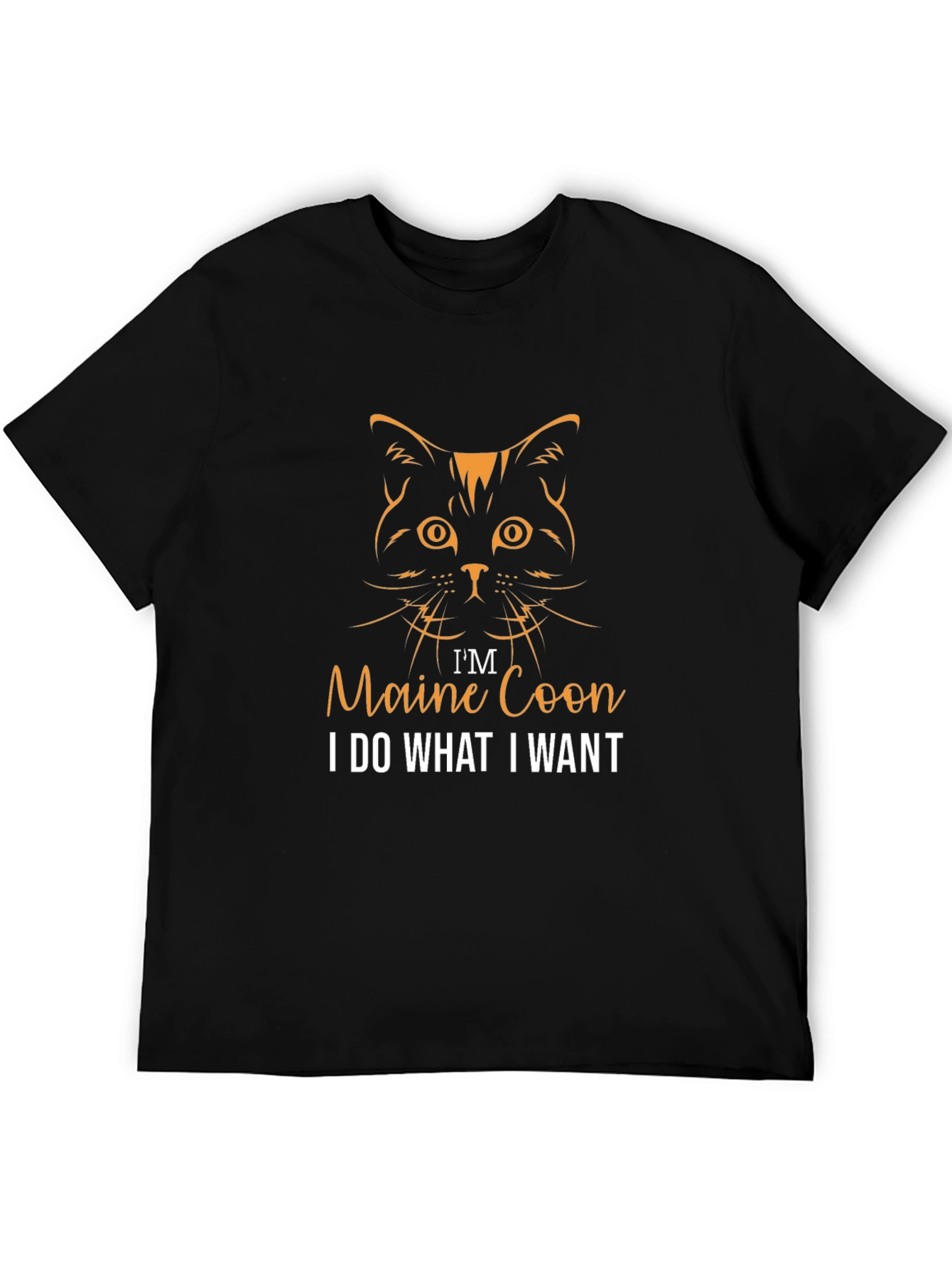 Maine Coon Cat I Do What I Want T-Shirt