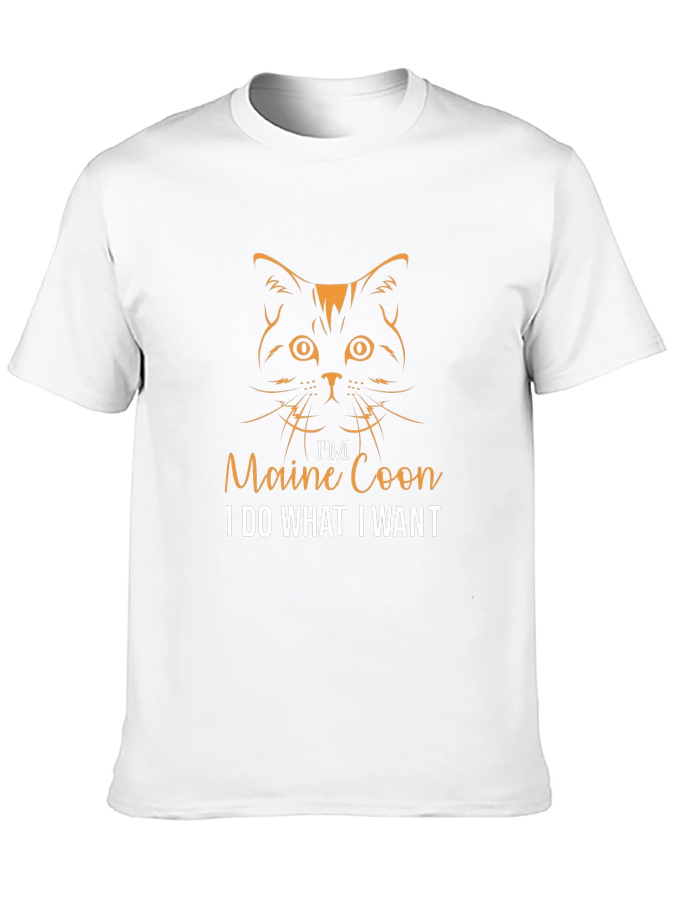 Maine Coon Cat I Do What I Want T-Shirt