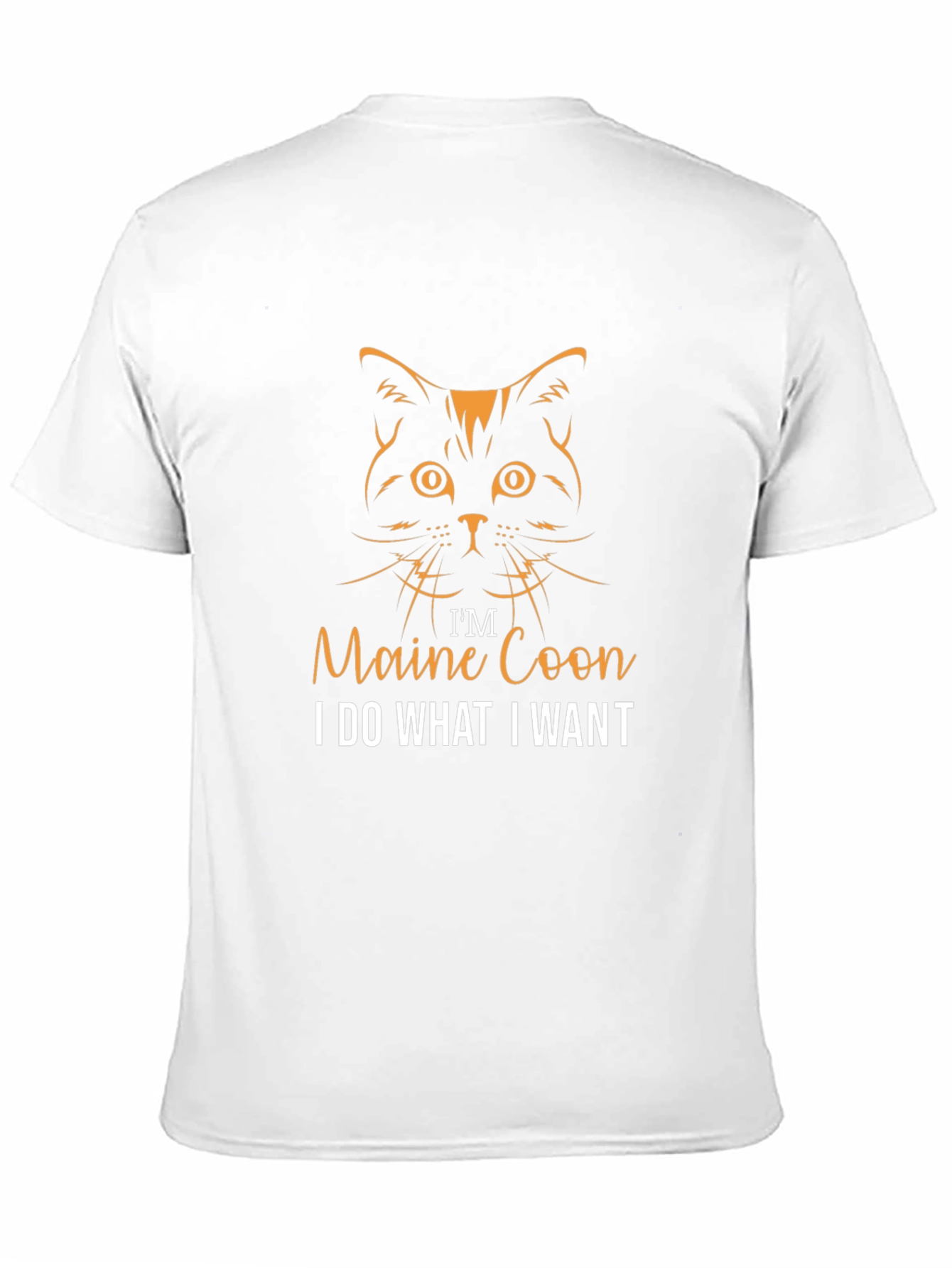 Maine Coon Cat I Do What I Want T-Shirt