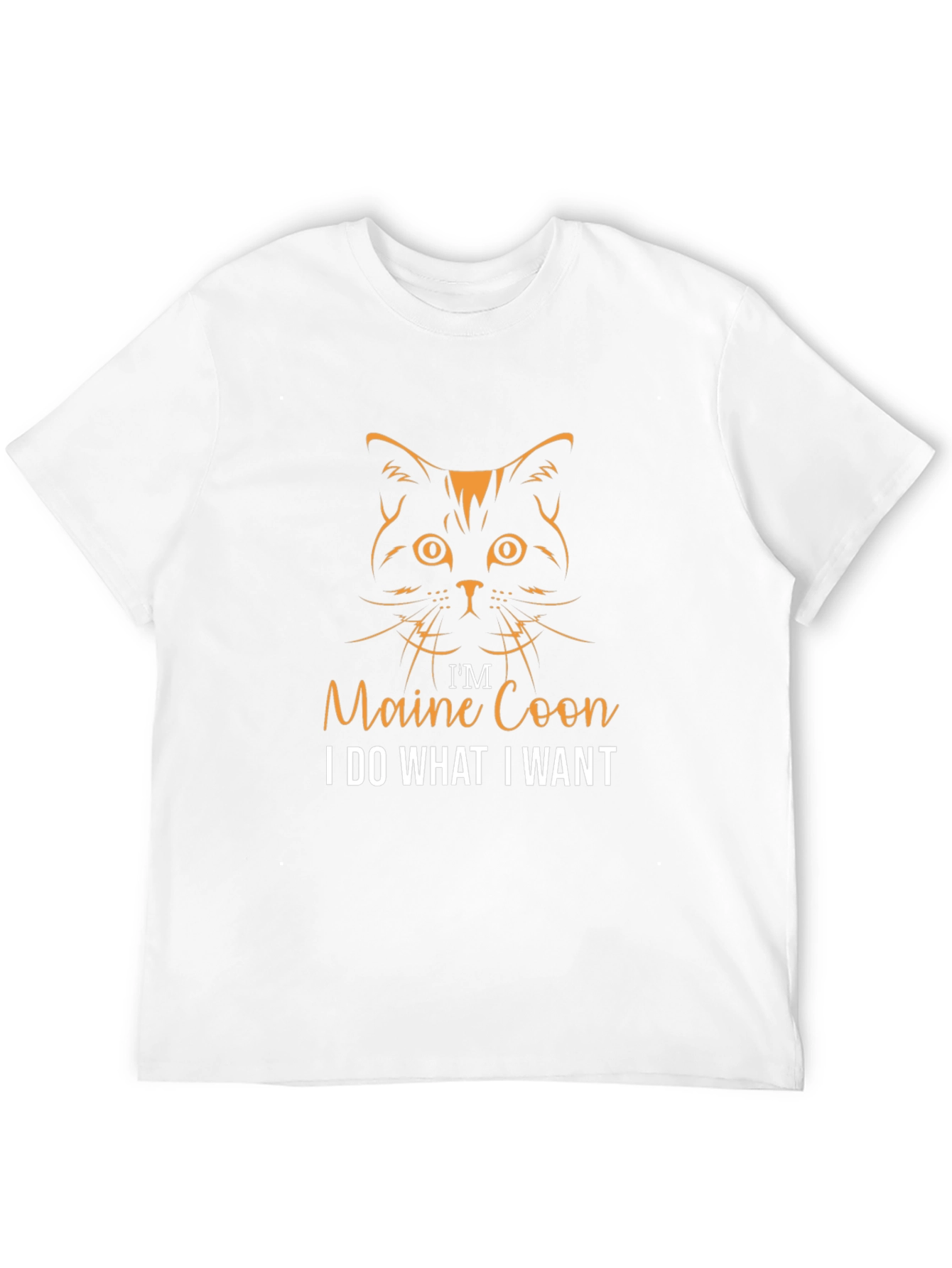 Maine Coon Cat I Do What I Want T-Shirt