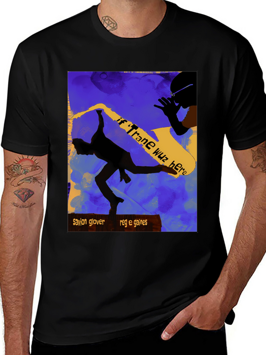 Jazz Saxophone Graphic Tee - Savion Glover Reg E Gaines