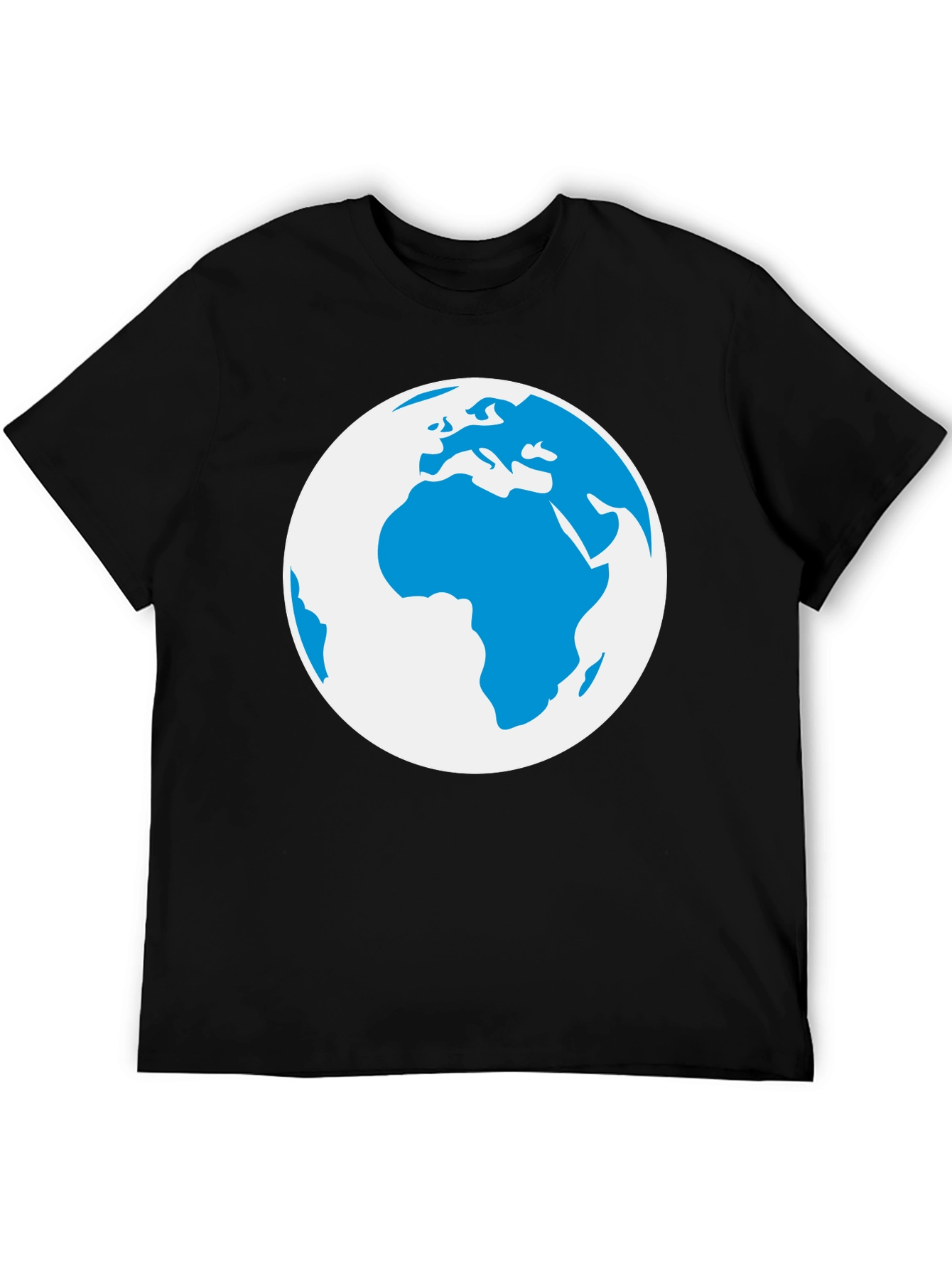Globe Graphic Black T-Shirt