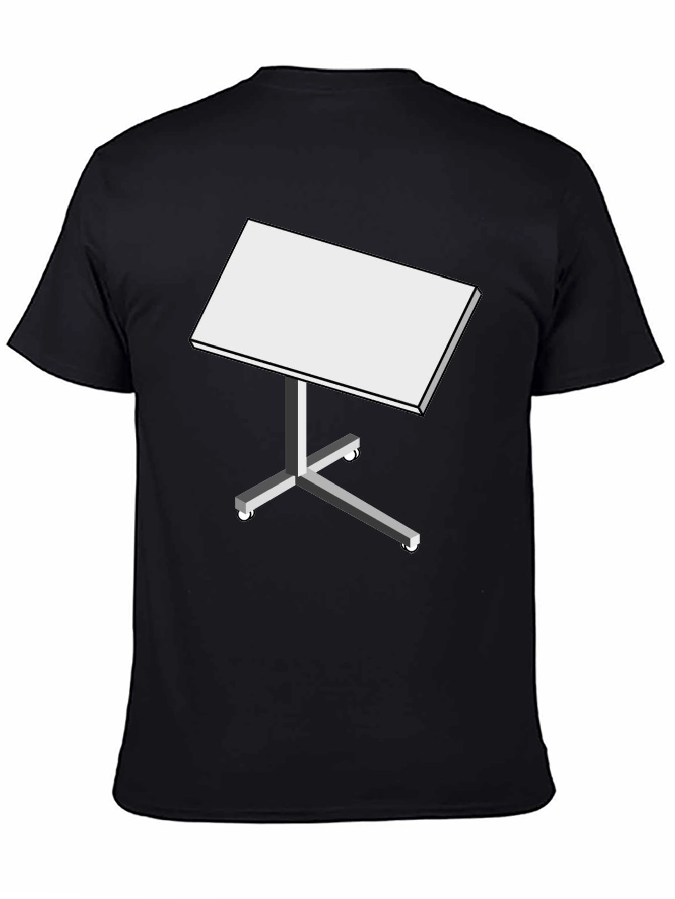 Table T-Shirt - Minimalist & Modern Design