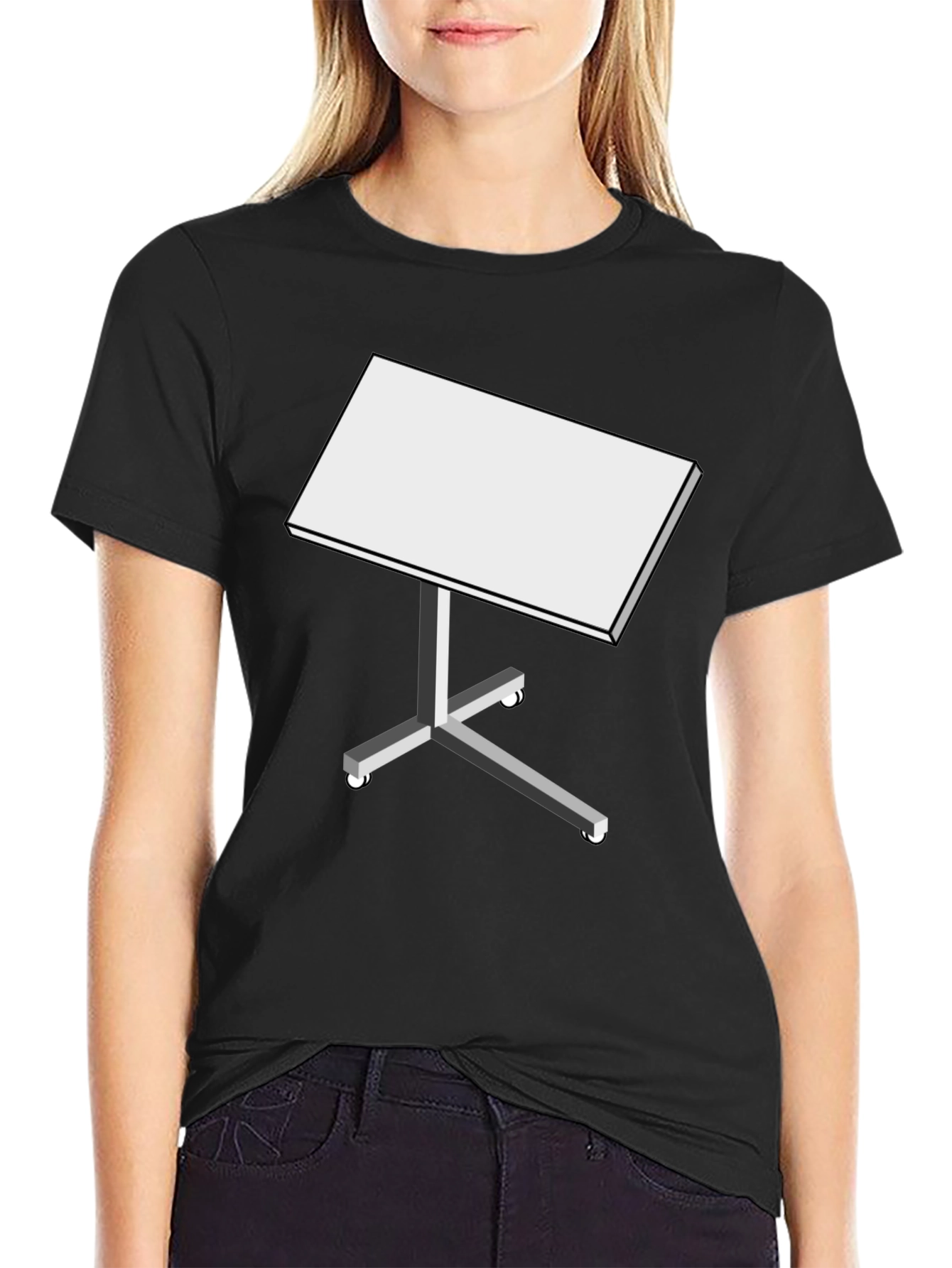 Table T-Shirt - Minimalist & Modern Design