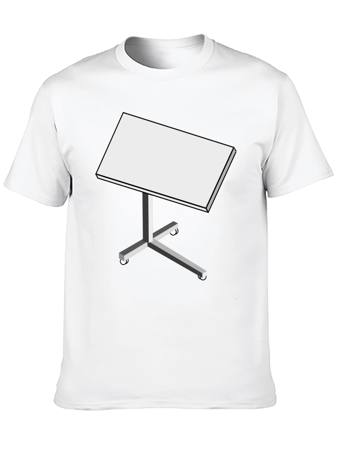 Table T-Shirt - Minimalist & Modern Design