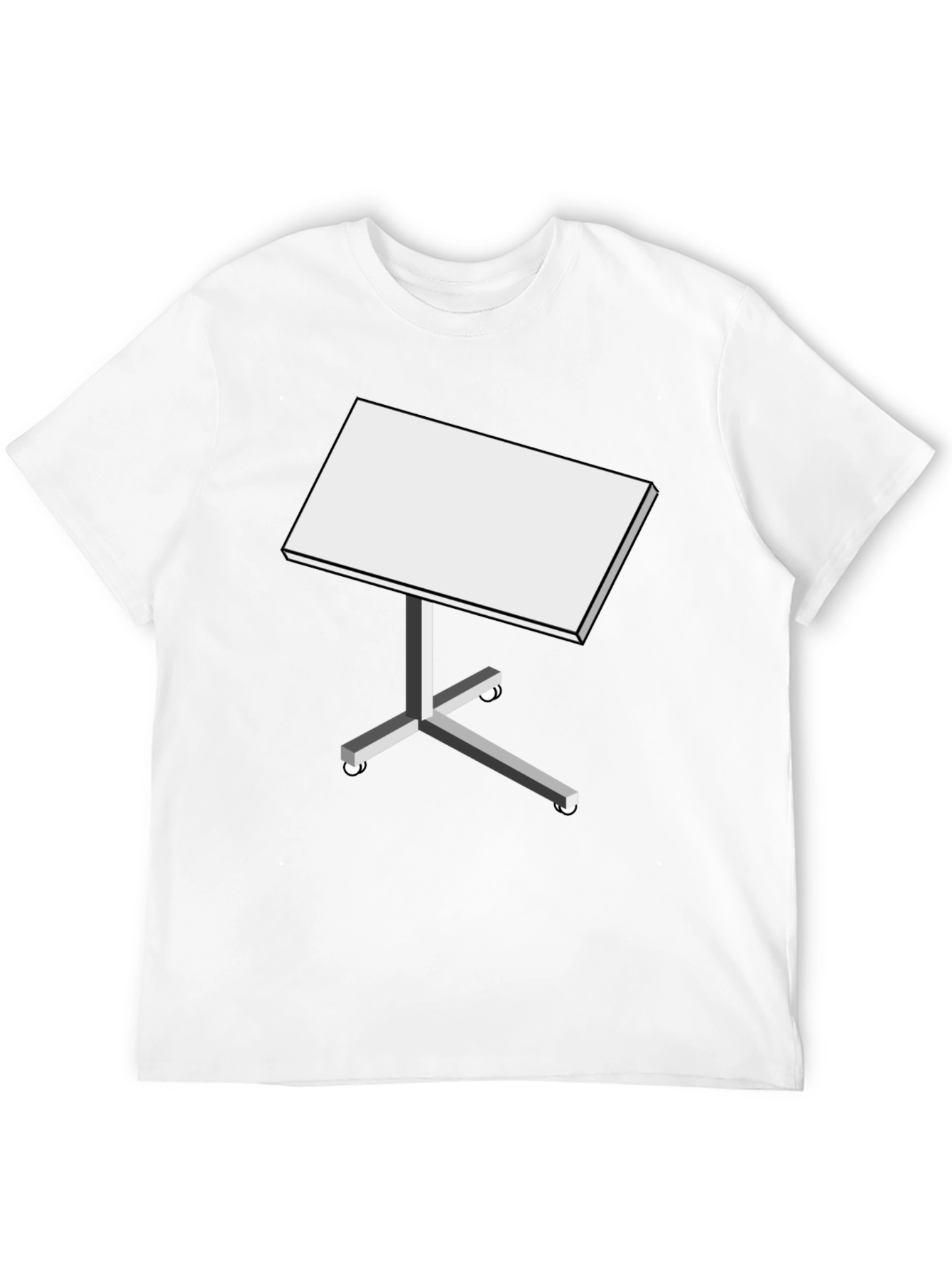 Table T-Shirt - Minimalist & Modern Design