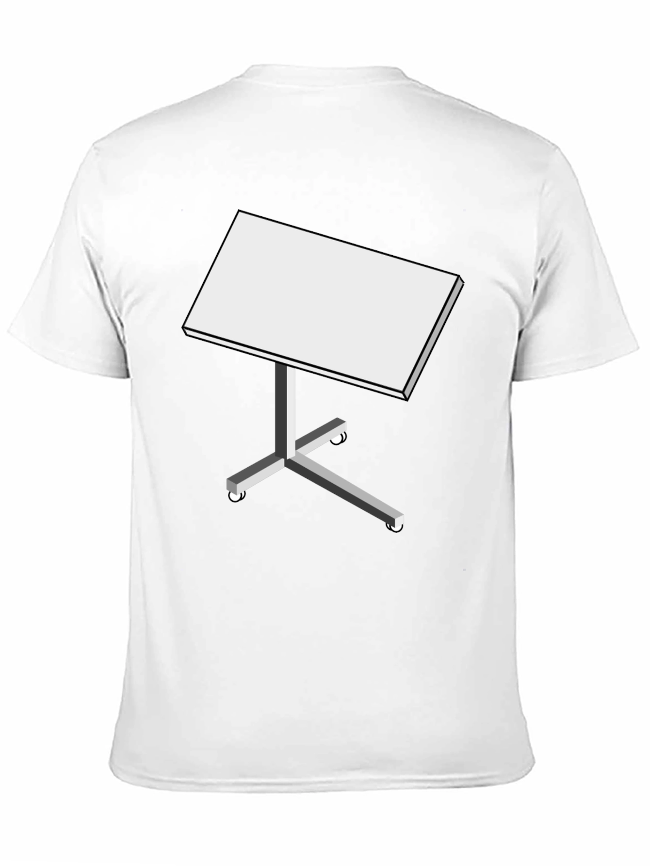 Table T-Shirt - Minimalist & Modern Design