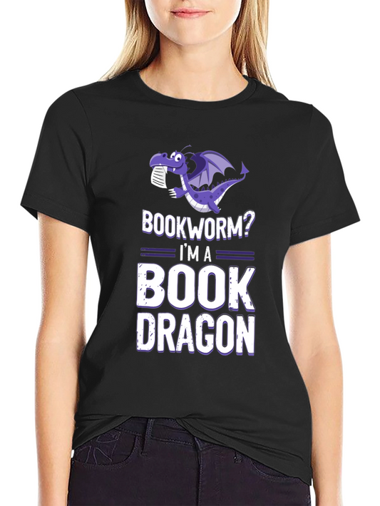Bookworm? Im a Book Dragon T-Shirt