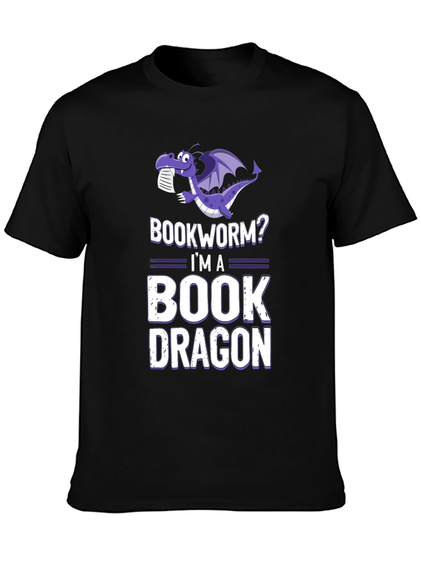 Bookworm? Im a Book Dragon T-Shirt