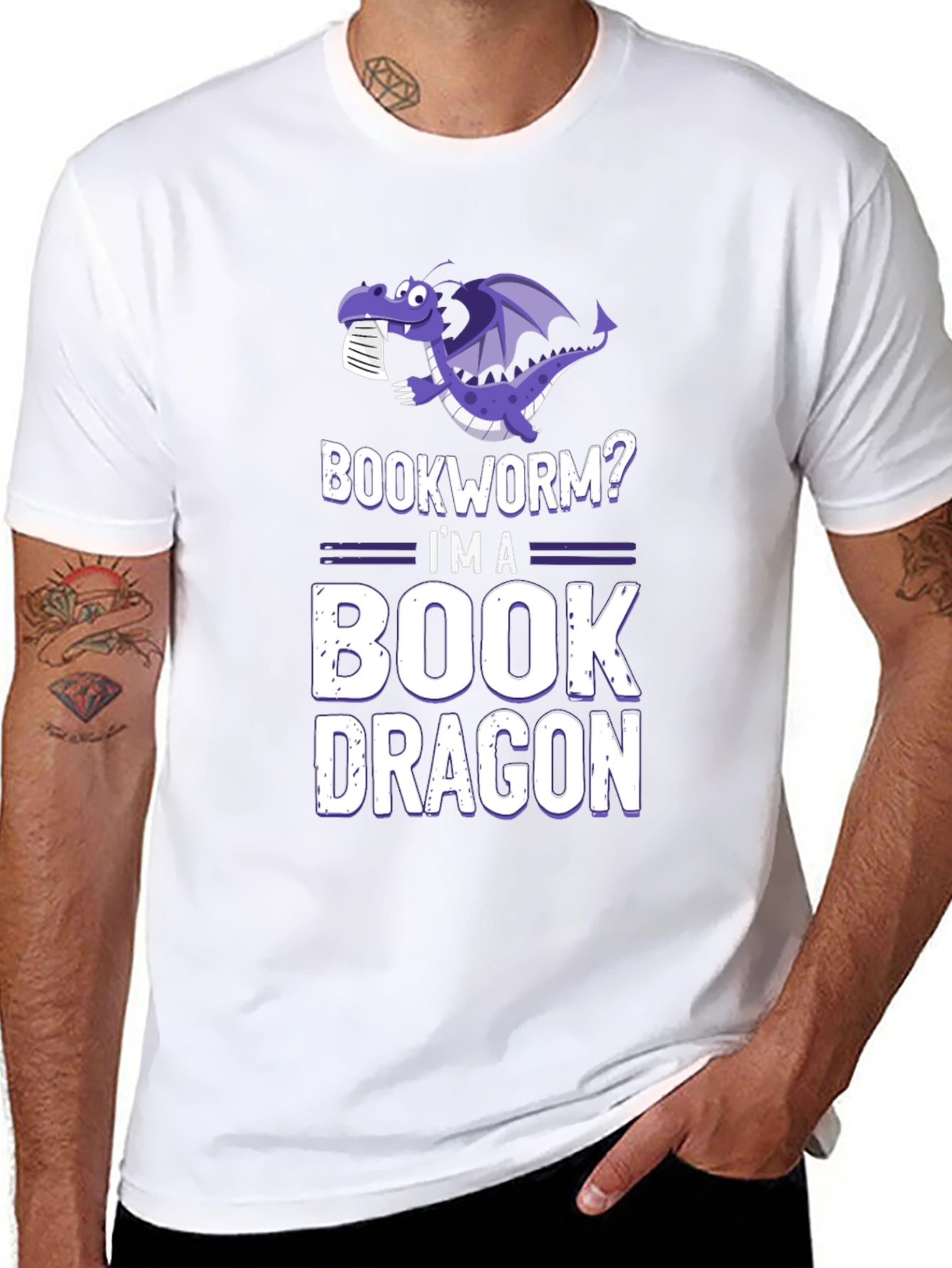 Bookworm? Im a Book Dragon T-Shirt