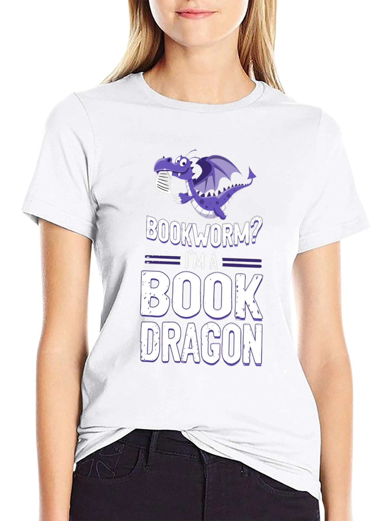Bookworm? Im a Book Dragon T-Shirt