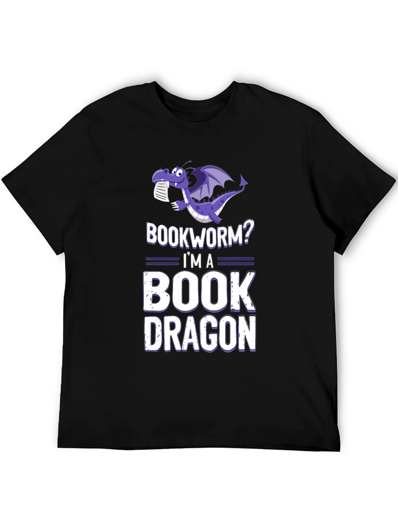 Bookworm? Im a Book Dragon T-Shirt