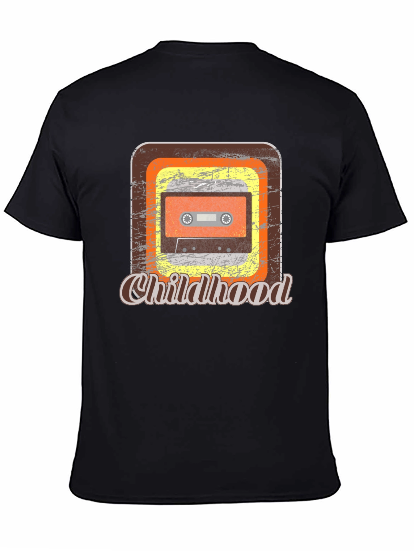Retro Childhood Cassette Tape Graphic Tee