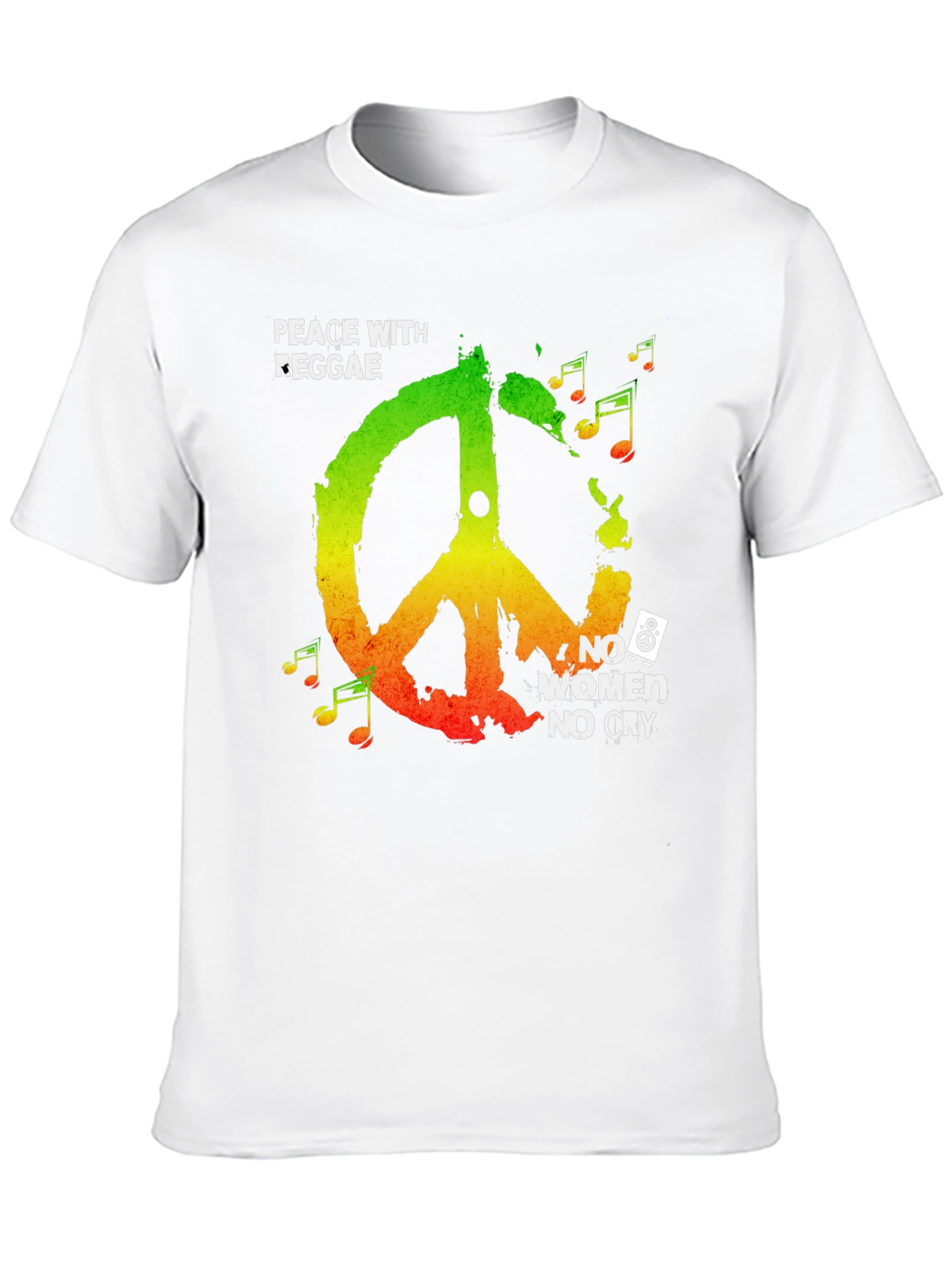 Peace with Reggae T-Shirt - No Women No Cry