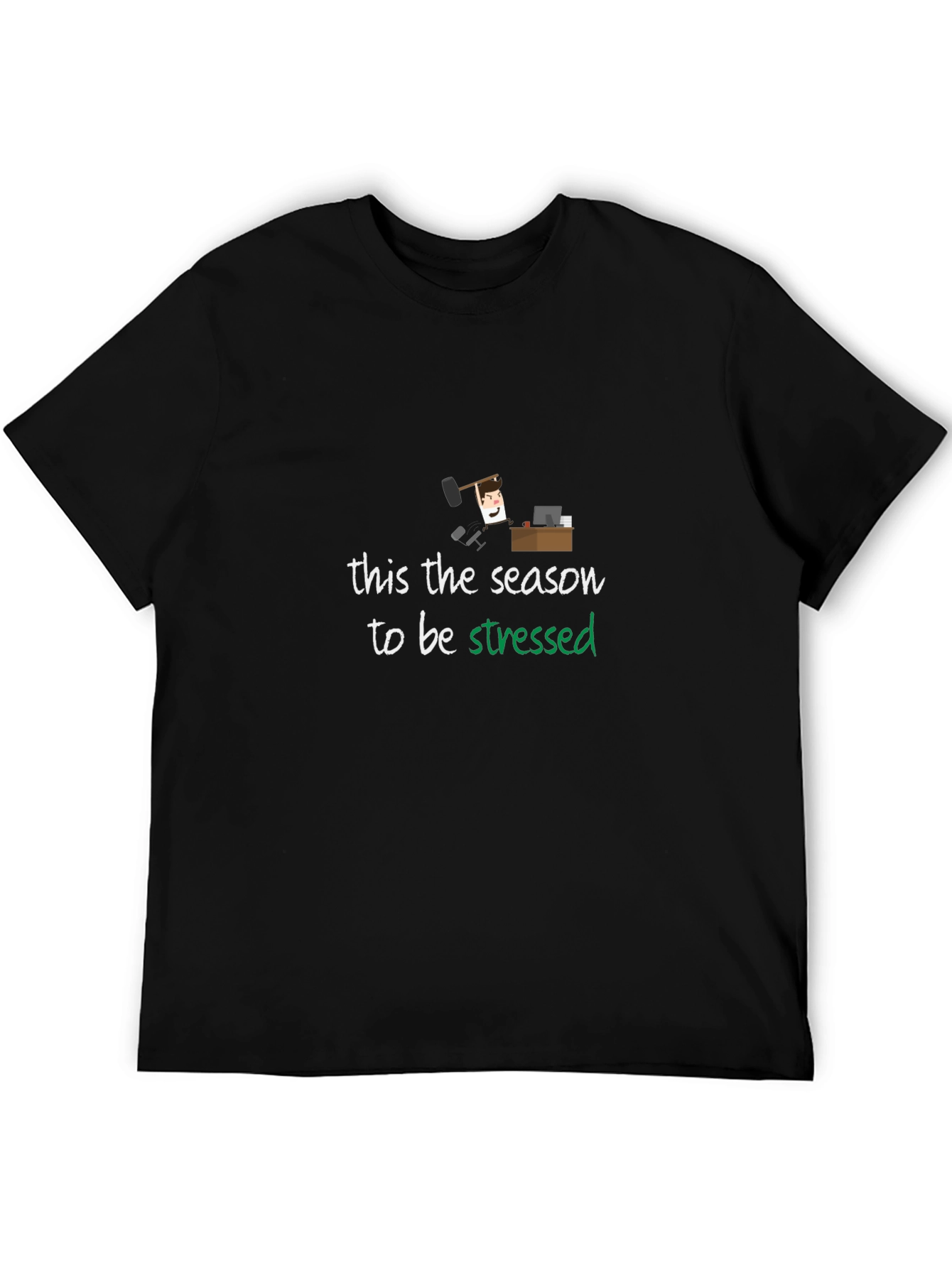 Stress Season T-Shirt - Funny Holiday Tee