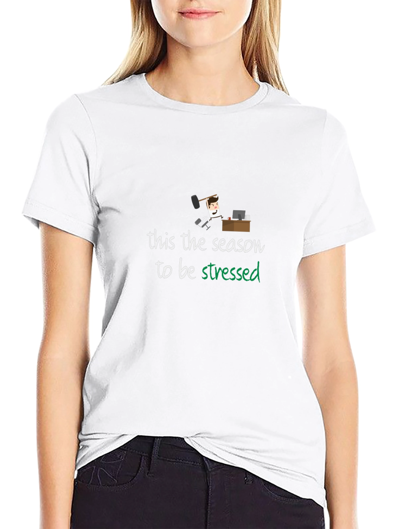 Stress Season T-Shirt - Funny Holiday Tee