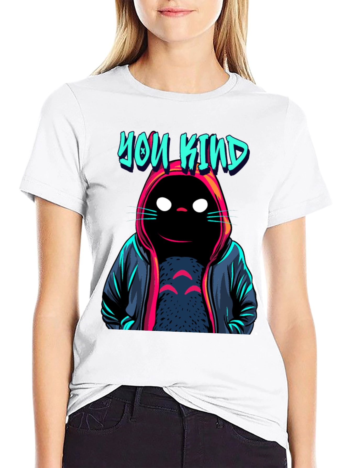 You Kind Cat Hoodie T-Shirt - Unique Design