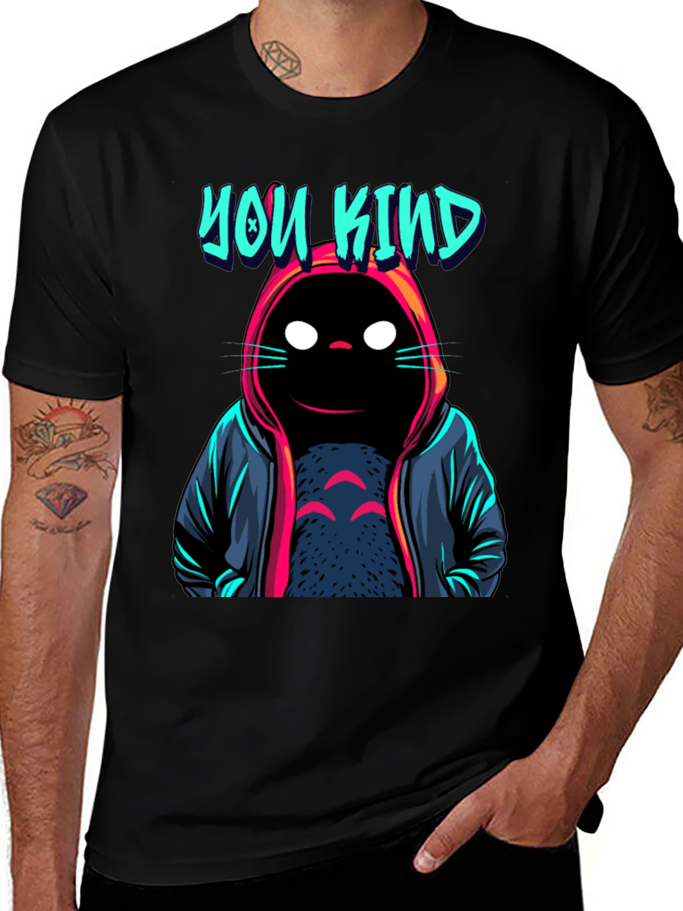 You Kind Cat Hoodie T-Shirt - Unique Design