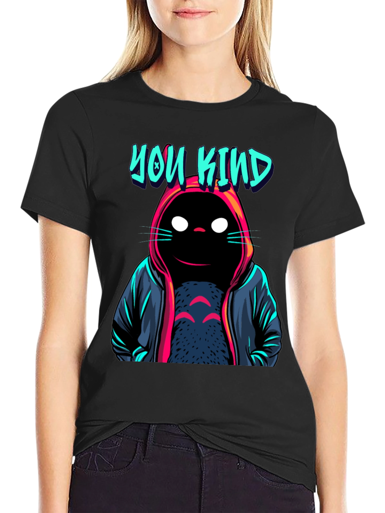 You Kind Cat Hoodie T-Shirt - Unique Design