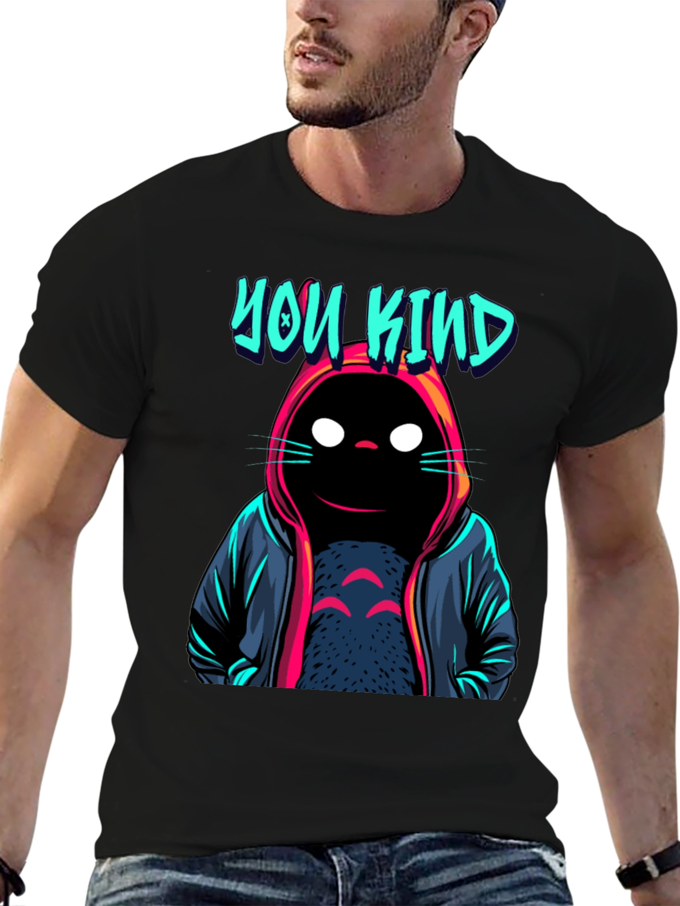 You Kind Cat Hoodie T-Shirt - Unique Design