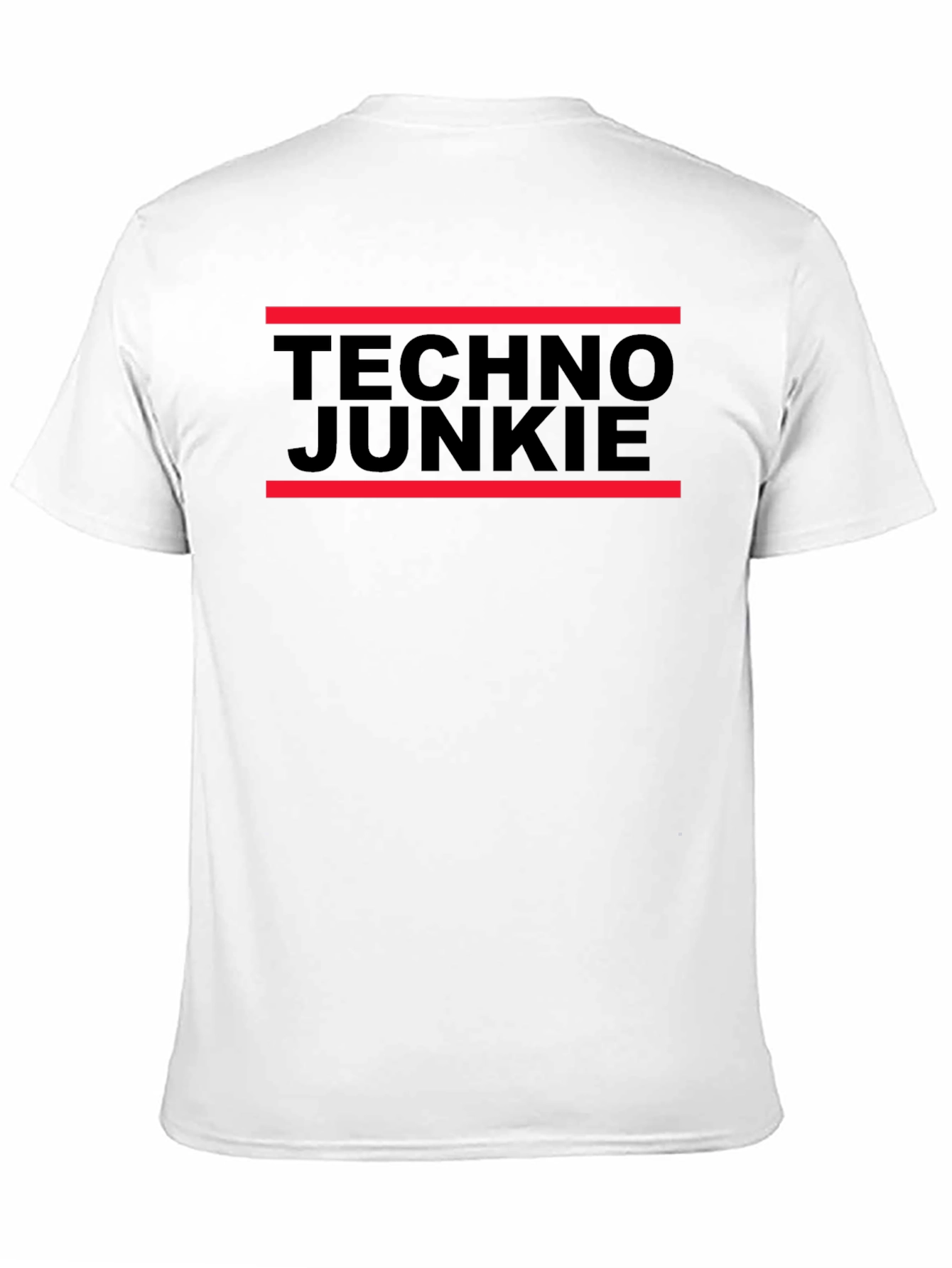 Techno Junkie Graphic Tee - Black