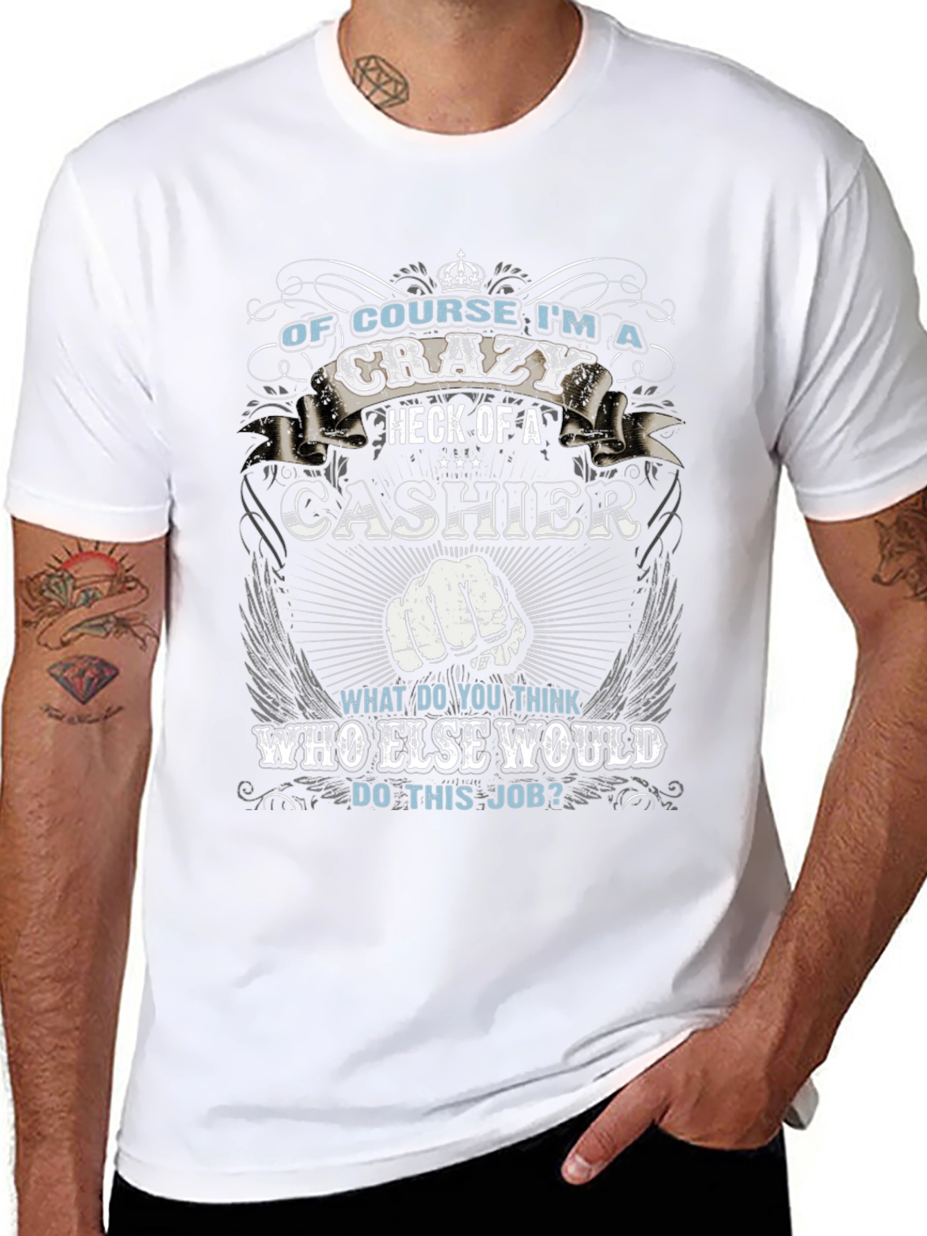 Crazy Cashier Graphic Tee
