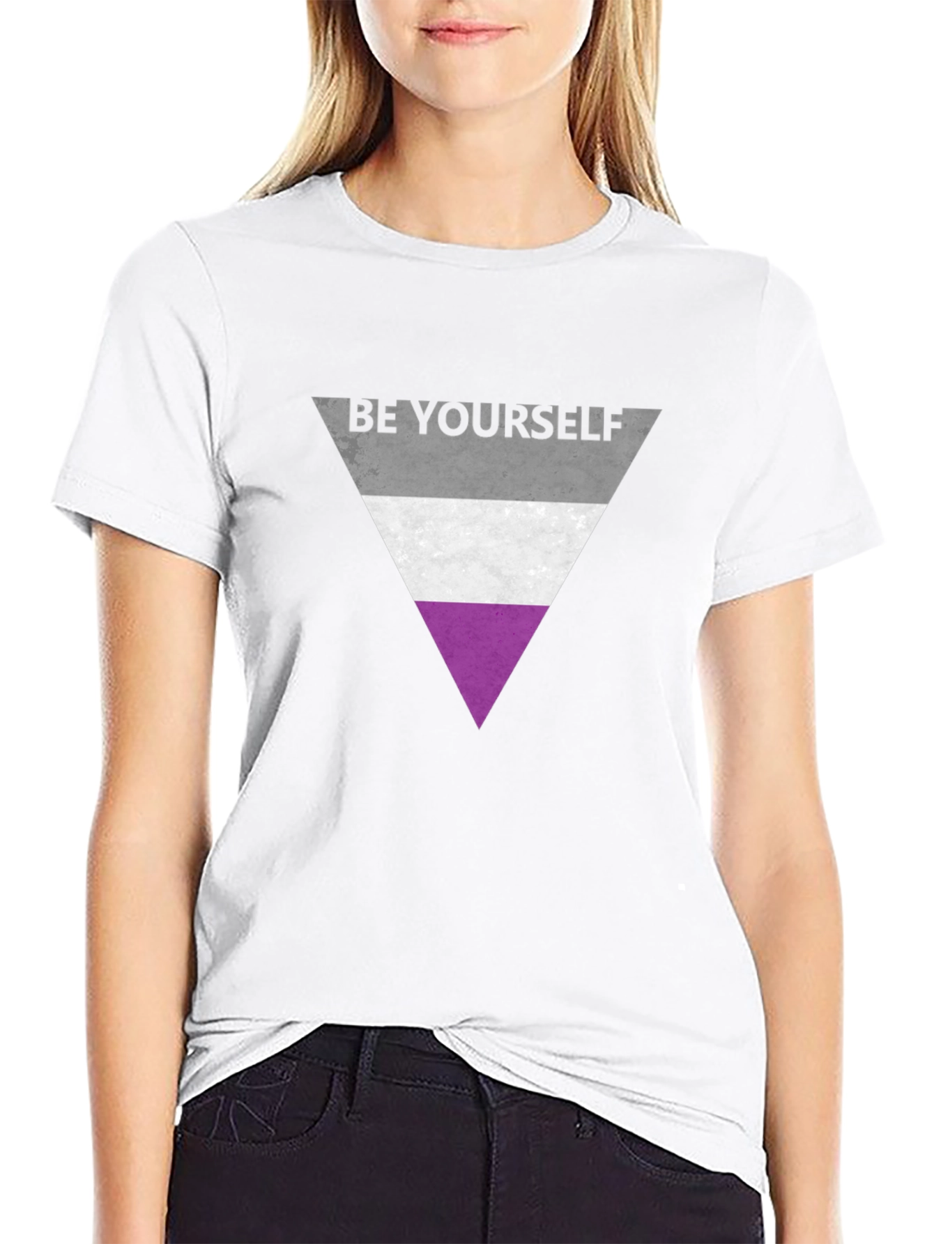 Be Yourself Asexual Pride T-Shirt
