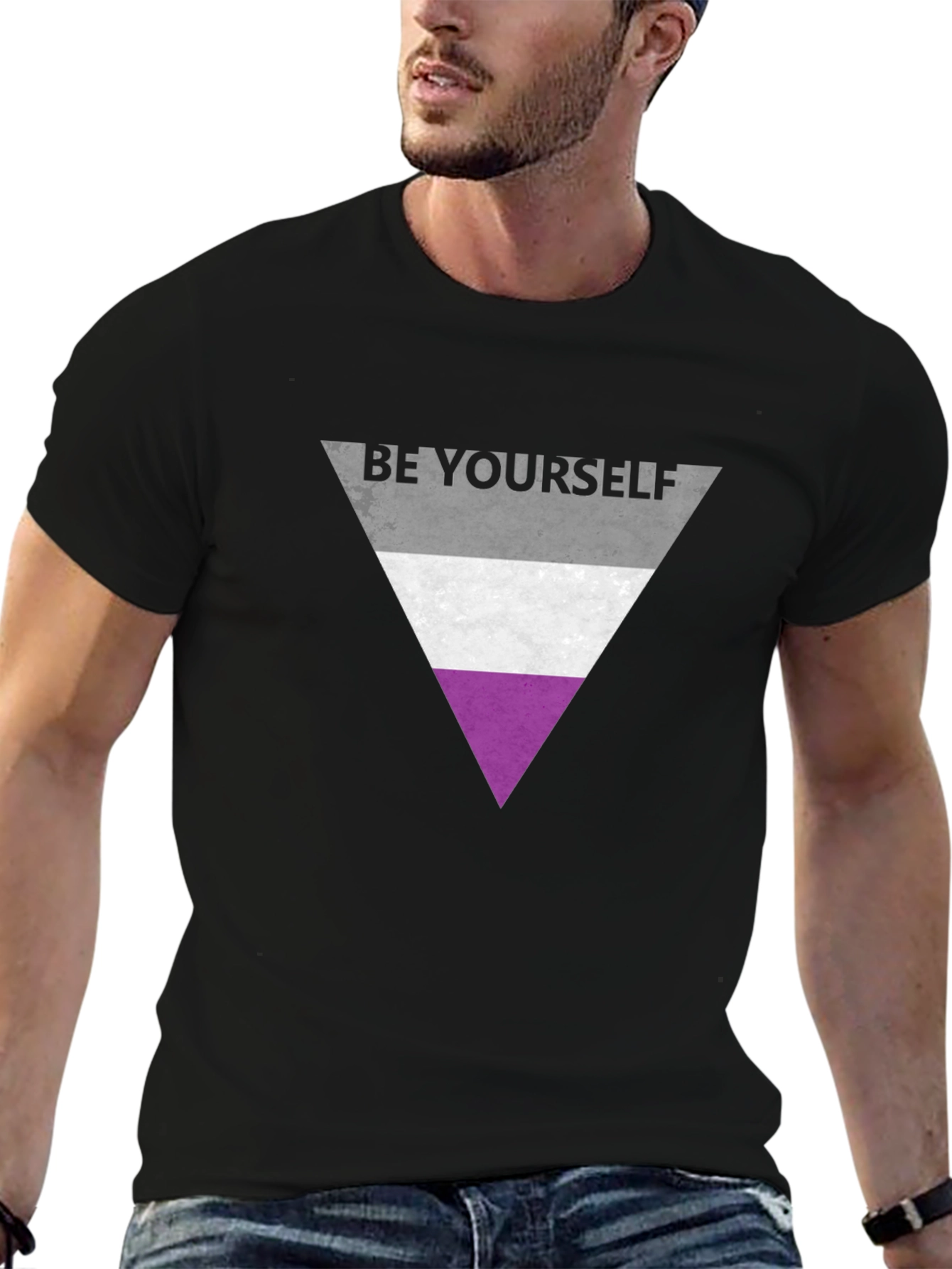 Be Yourself Asexual Pride T-Shirt