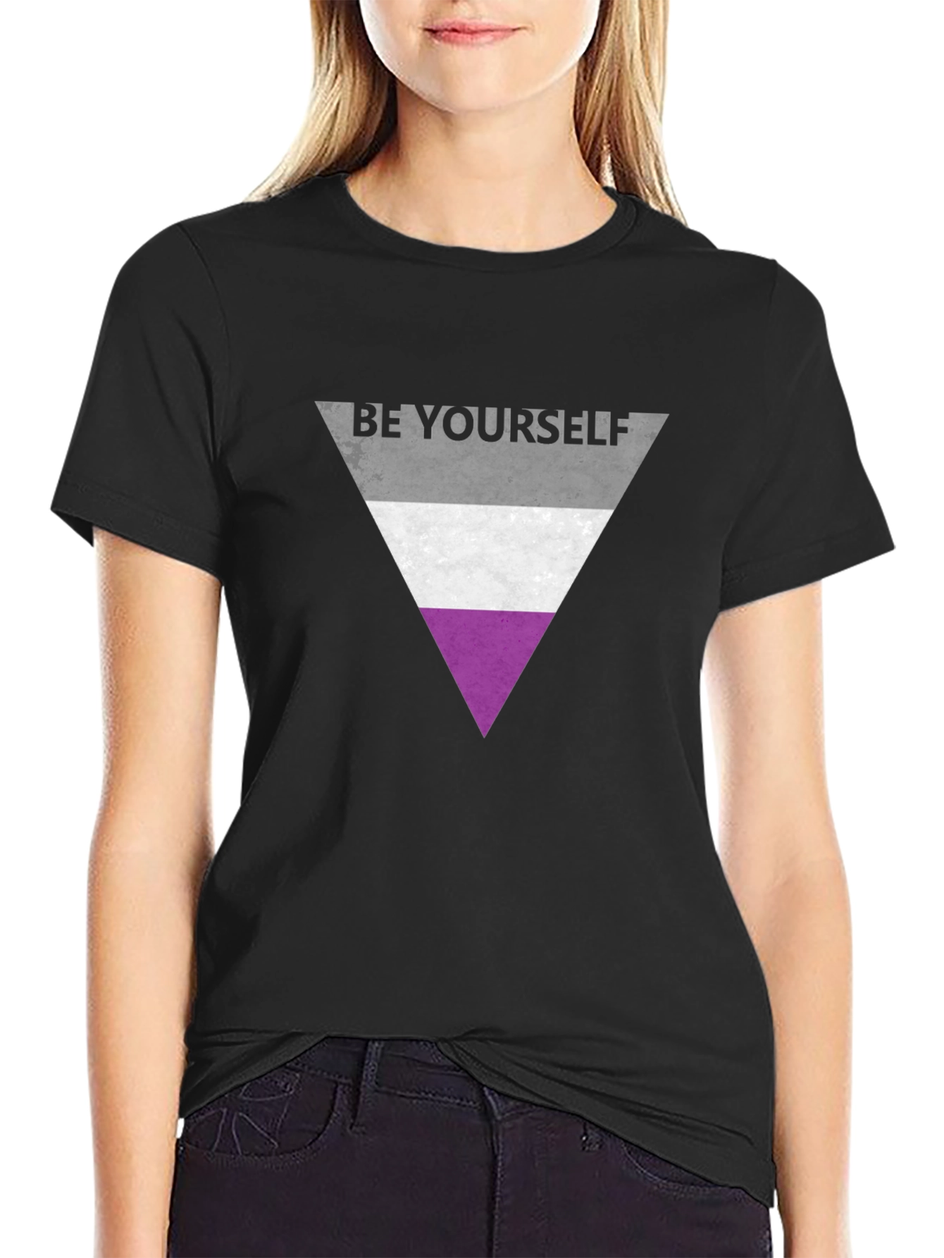 Be Yourself Asexual Pride T-Shirt