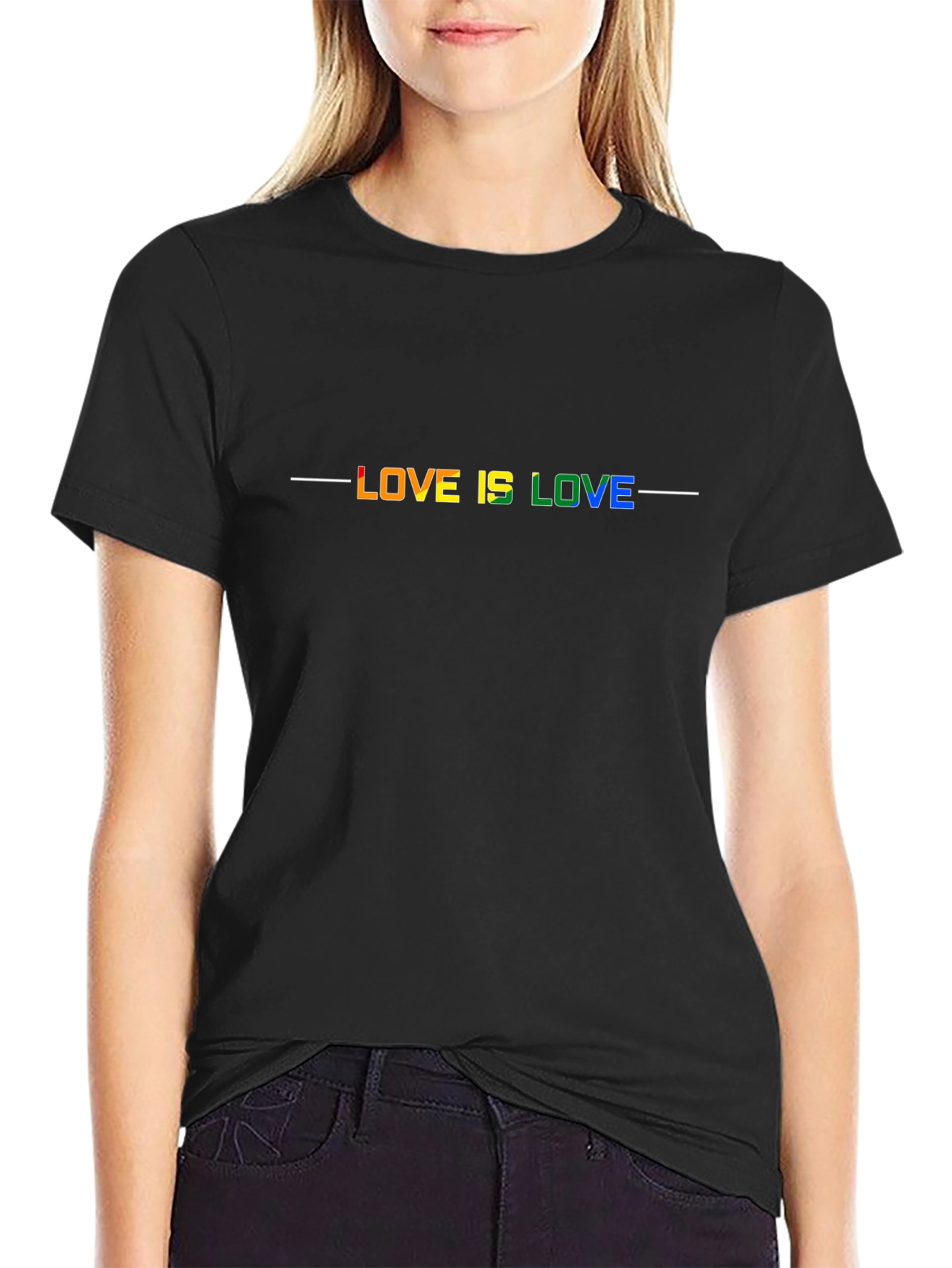 Love Is Love LGBT Rainbow Pride T-Shirt