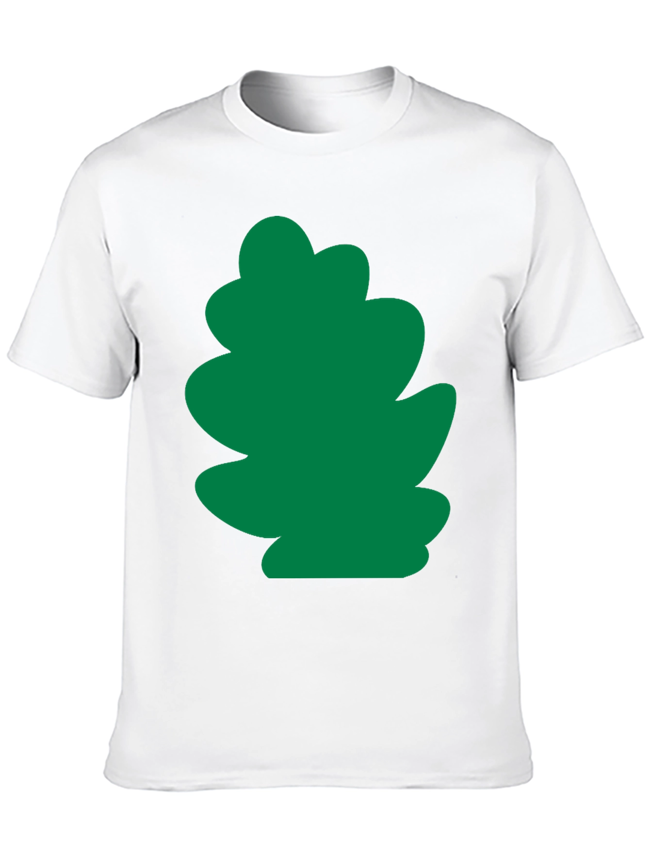 Green Leaf Graphic Tee - Casual Comfort