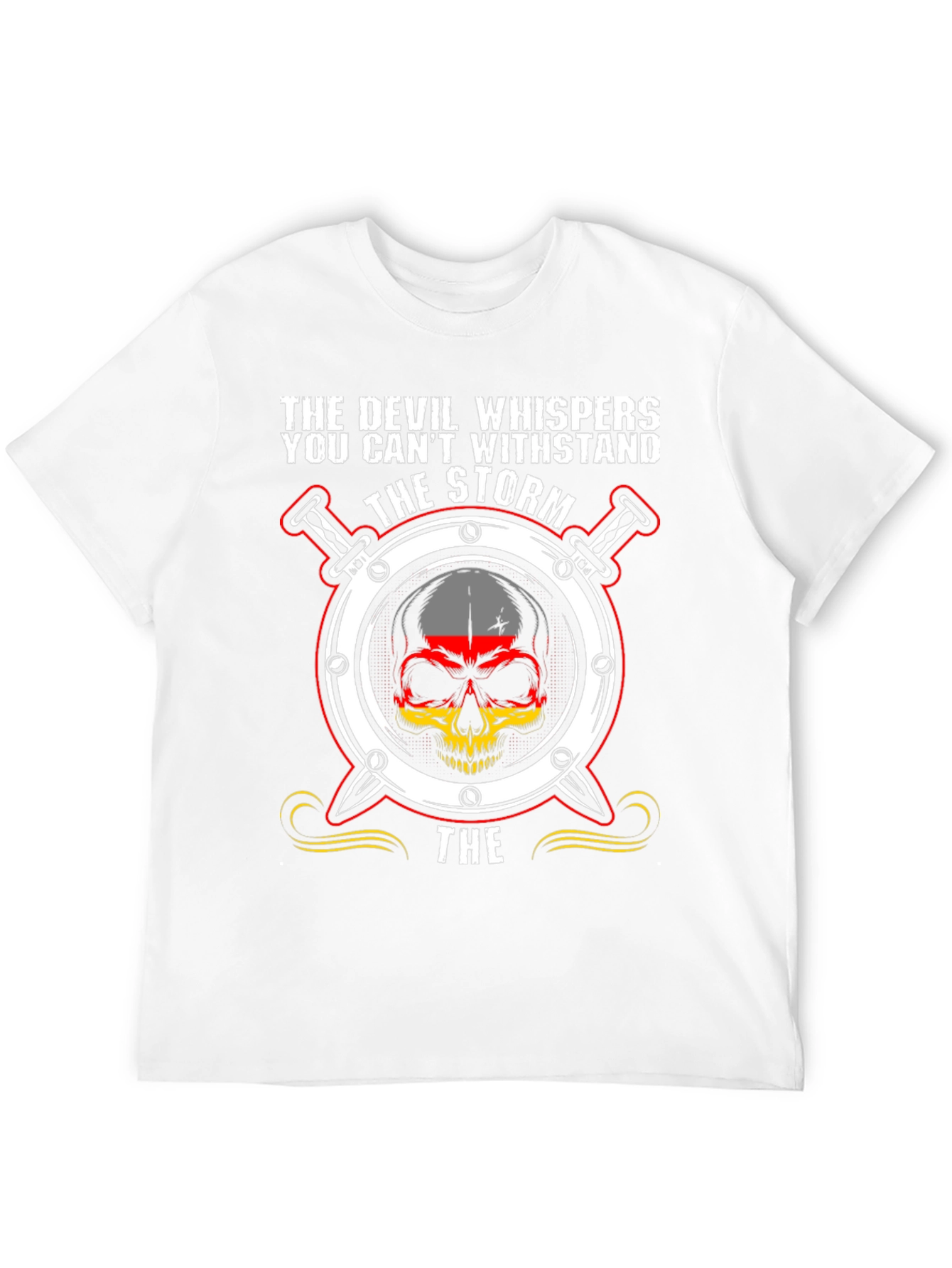 Mens The Devil Whispers Graphic Tee