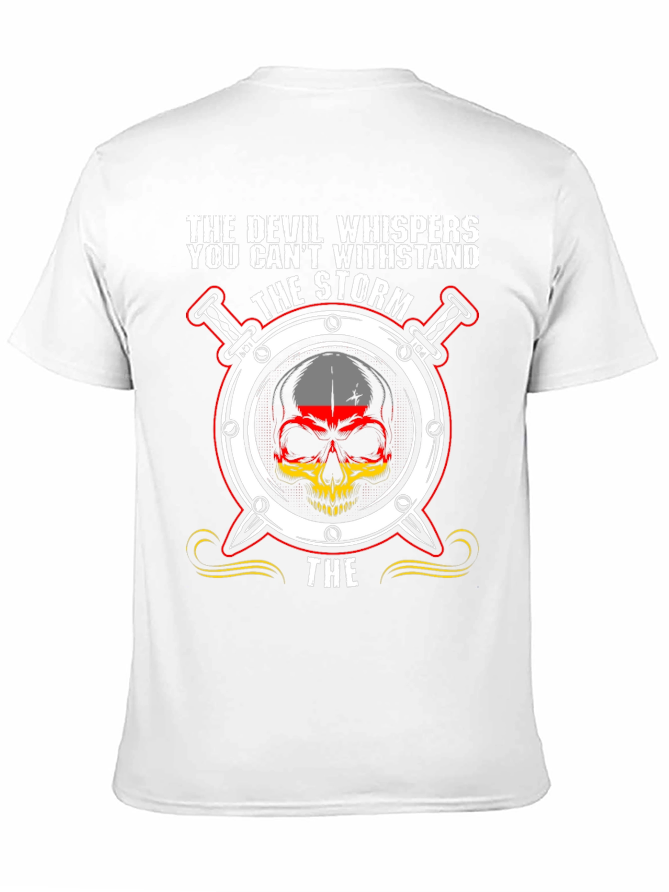 Mens The Devil Whispers Graphic Tee