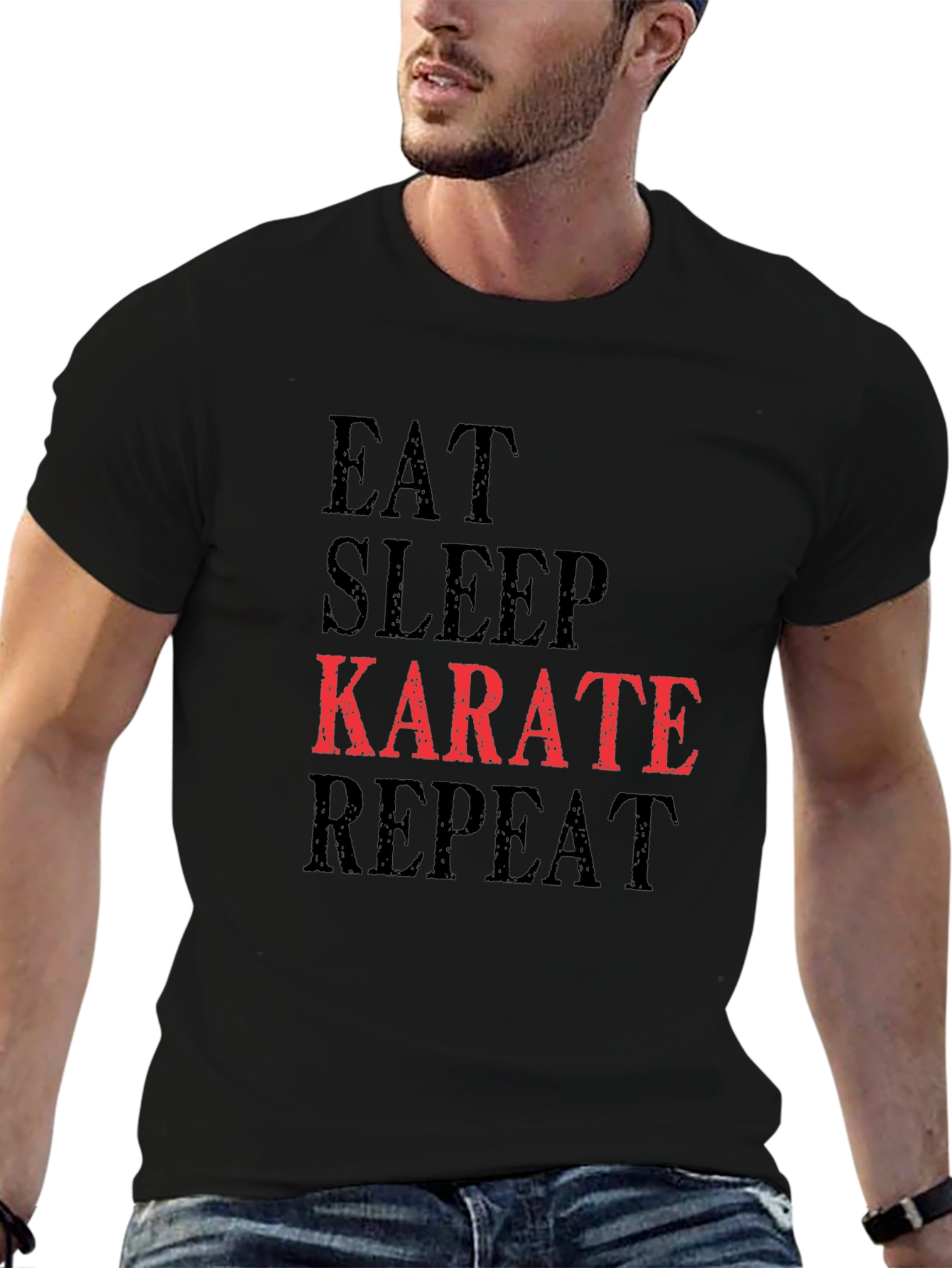 Eat Sleep Karate Repeat T-Shirt