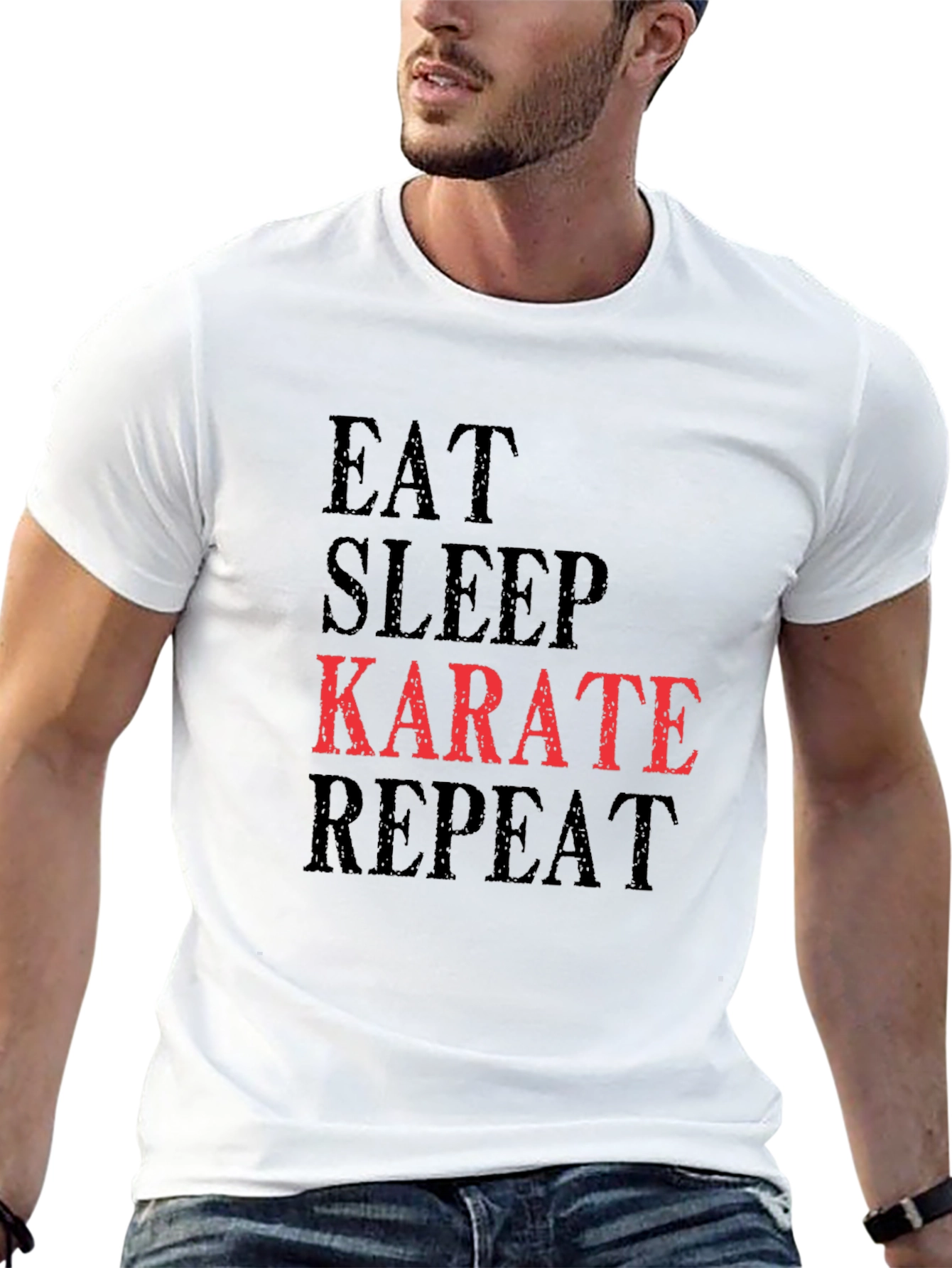 Eat Sleep Karate Repeat T-Shirt