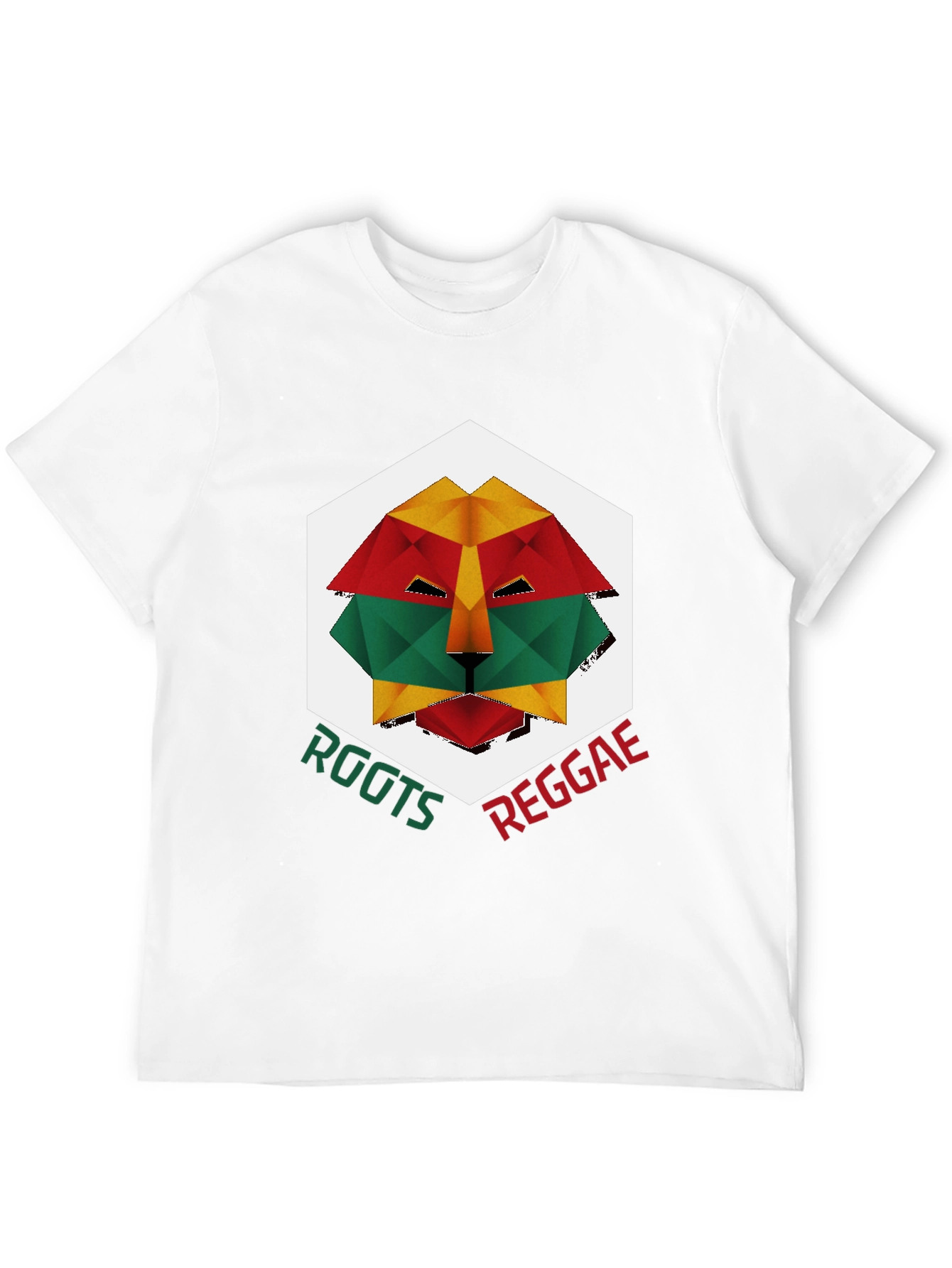 Roots Reggae Lion Graphic T-Shirt