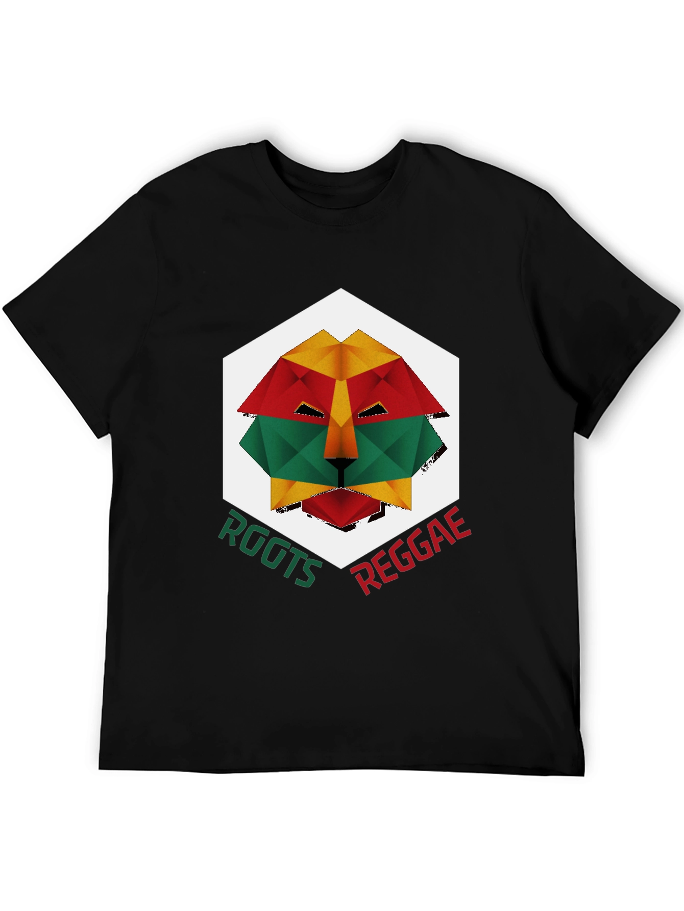 Roots Reggae Lion Graphic T-Shirt