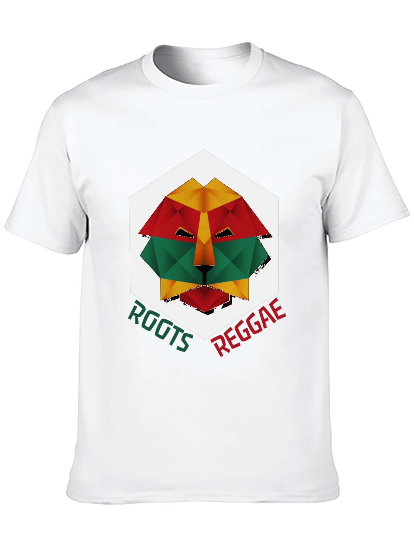 Roots Reggae Lion Graphic T-Shirt