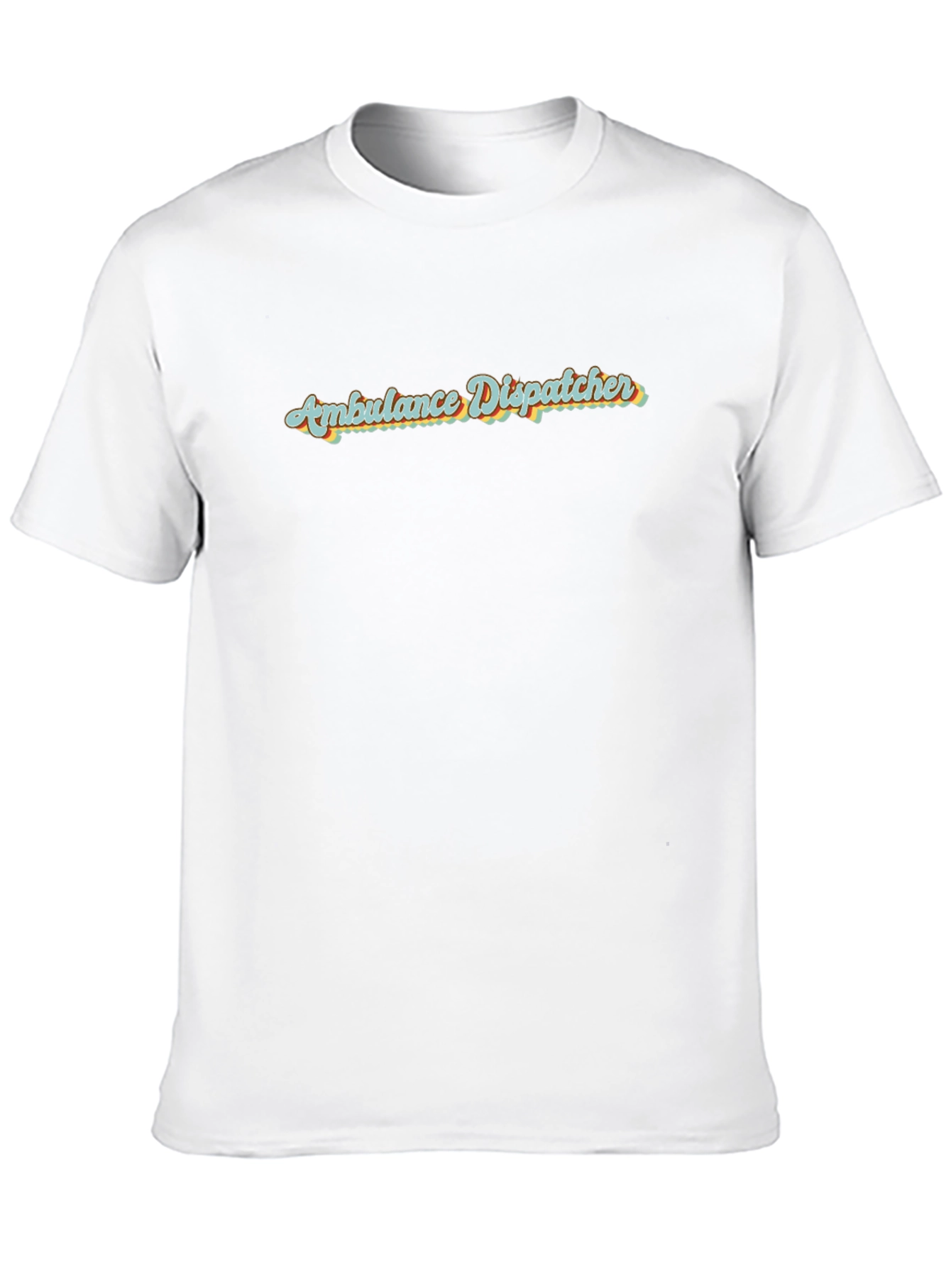 Ambulance Dispatcher Retro Graphic Tee - Black