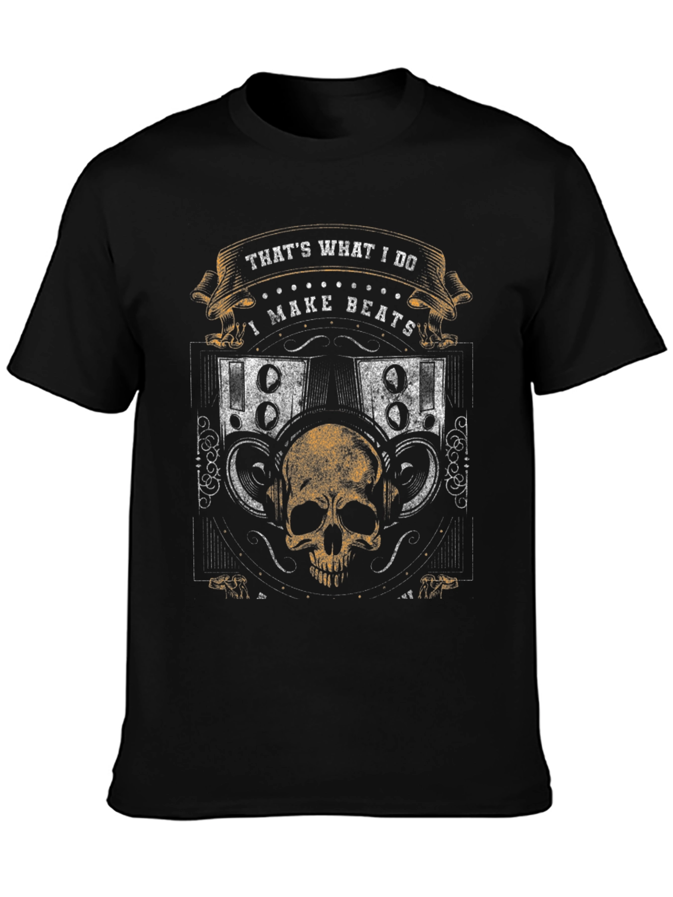 Thats What I Do I Make Beats Black T-Shirt